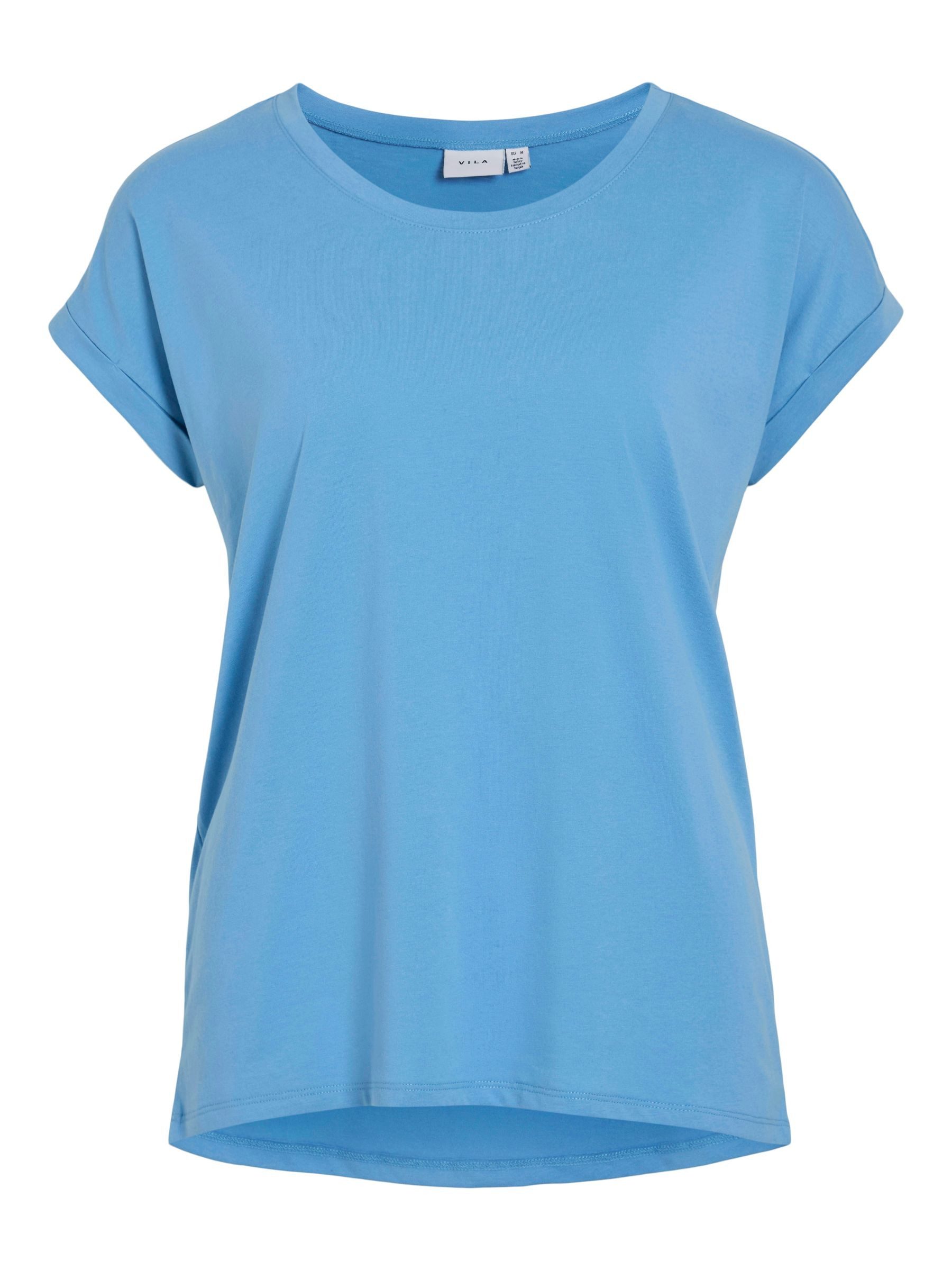 Vila T-Shirt Basic Kurzarm Fledermausärmel VIDREAMERS günstig online kaufen