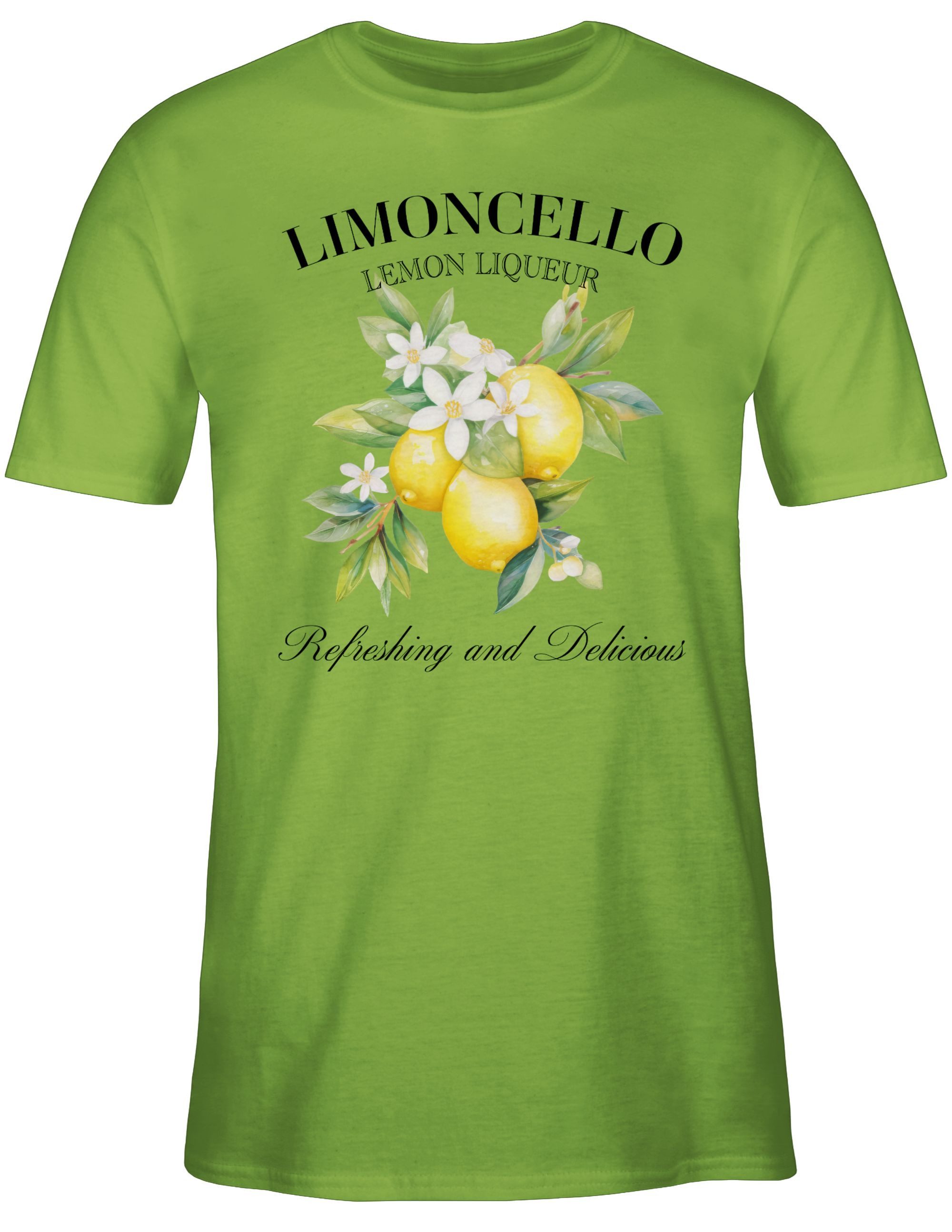 Shirtracer T-Shirt Limoncello Refreshing and Delicious günstig online kaufen