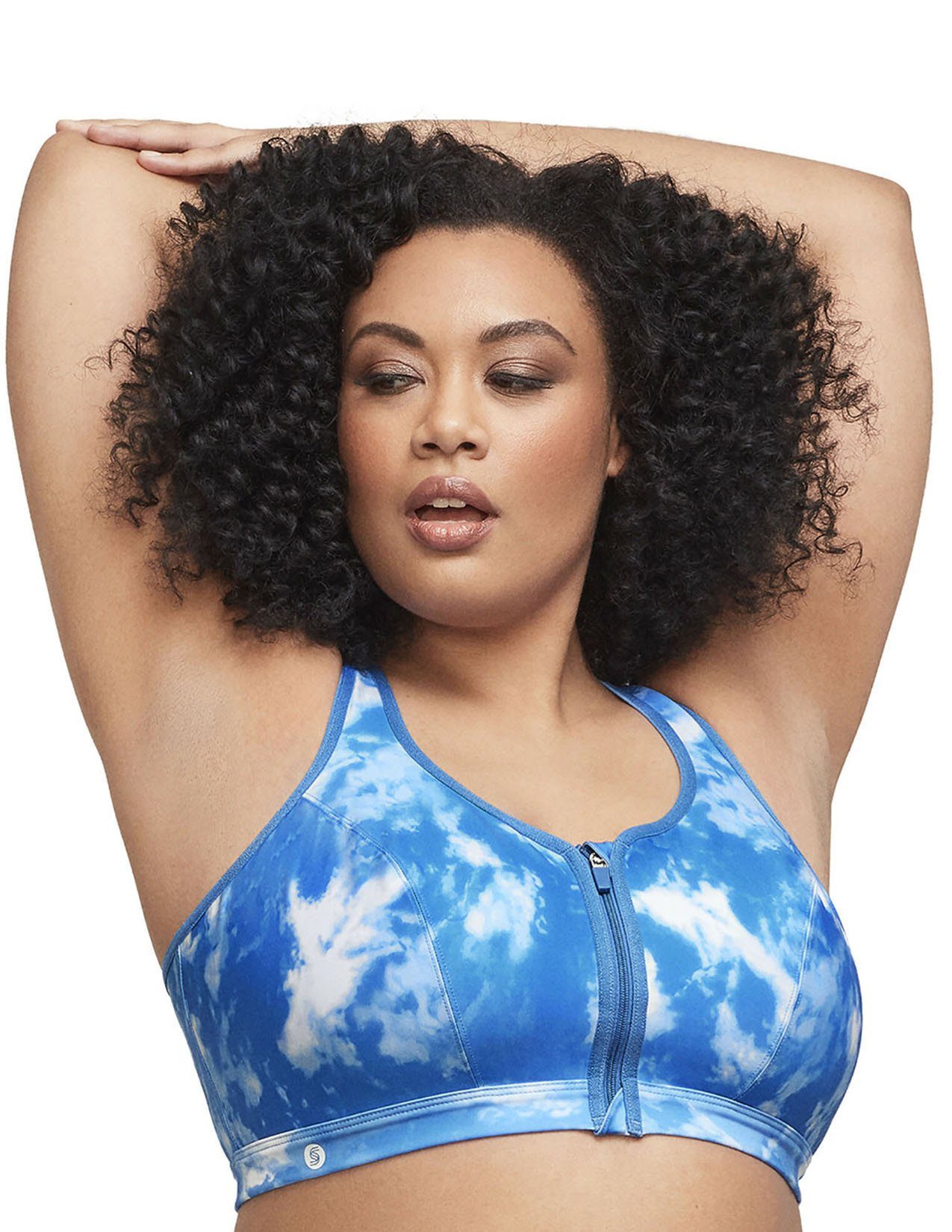 GLAMORISE Bügelloser BH Sport-BH mit Reißverschluss vorn günstig online kaufen