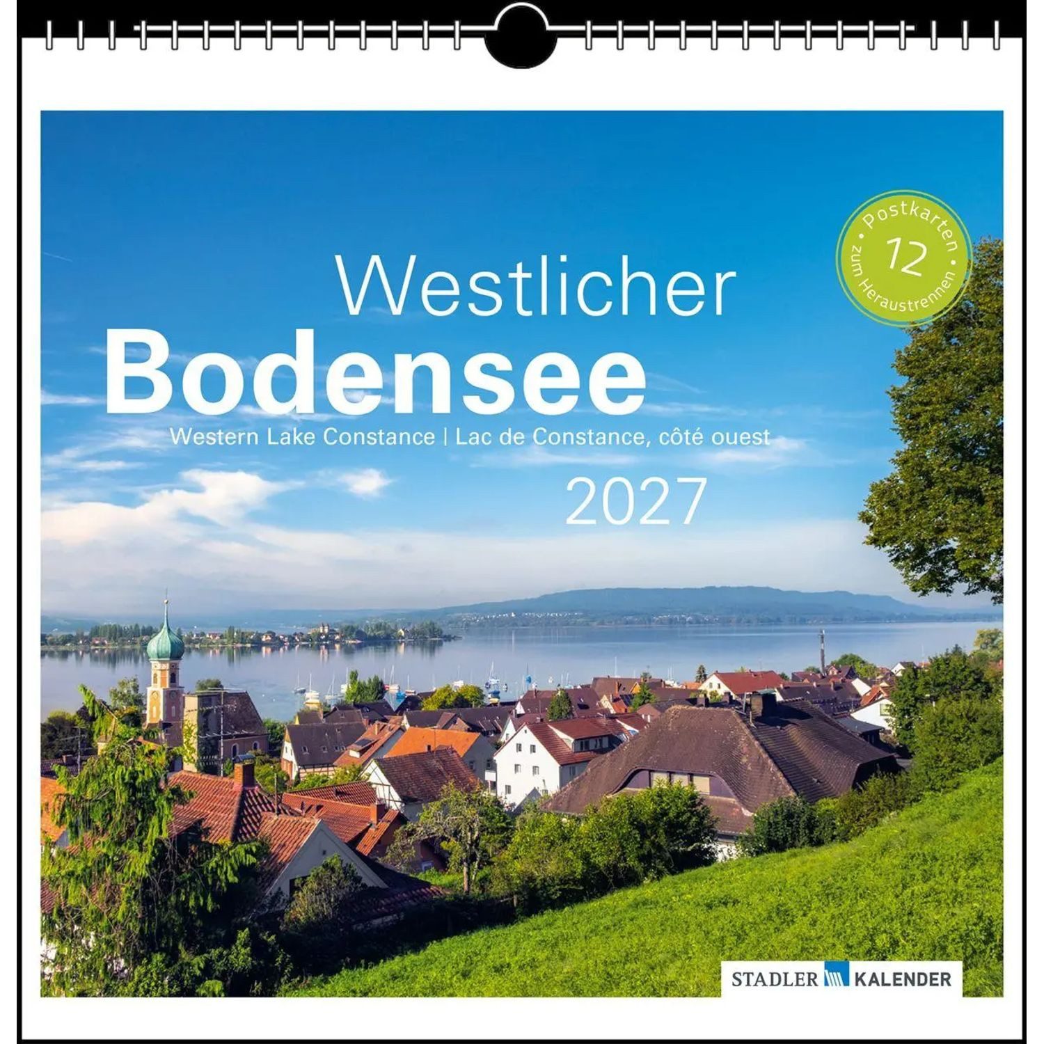 Stadler Wandkalender Westlicher Bodensee 2027