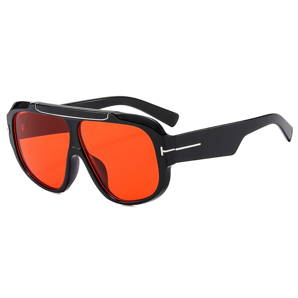 Sonnenbrille Damen Herren Oversized UV Schutz Fahrer Sport Outdoor