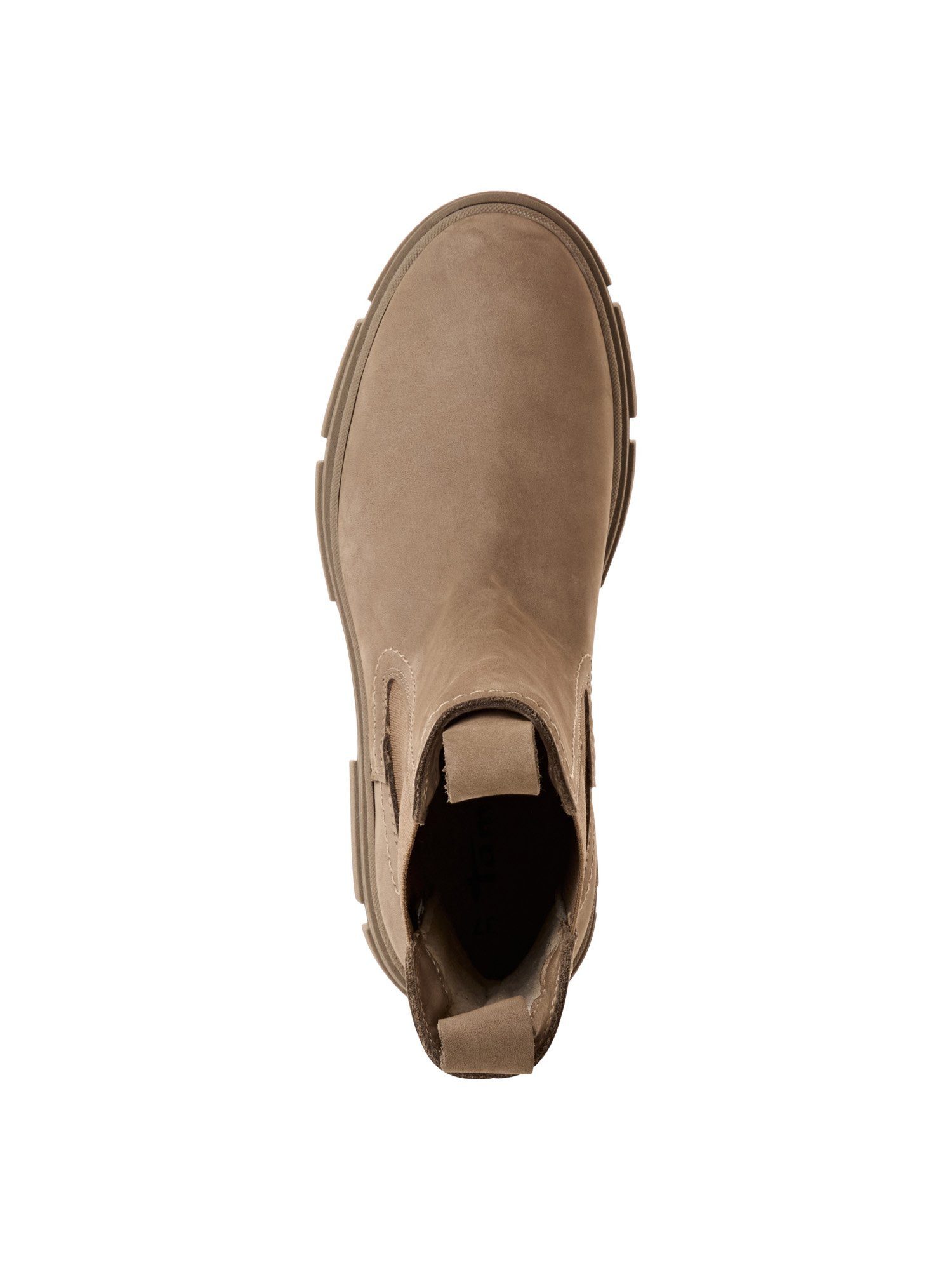 Tamaris COMFORT-Lining, TOUCH-IT aus Leder Blockabsatz Chelseaboots COMFORT-Lining