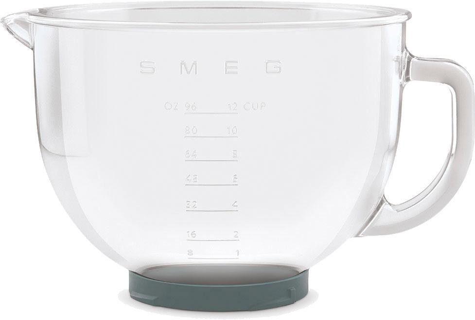 Smeg Küchenmaschinenschüssel SMGB01 für Küchenmaschine SMF02, SMF03 und SMF13, Glas, (1-tlg)