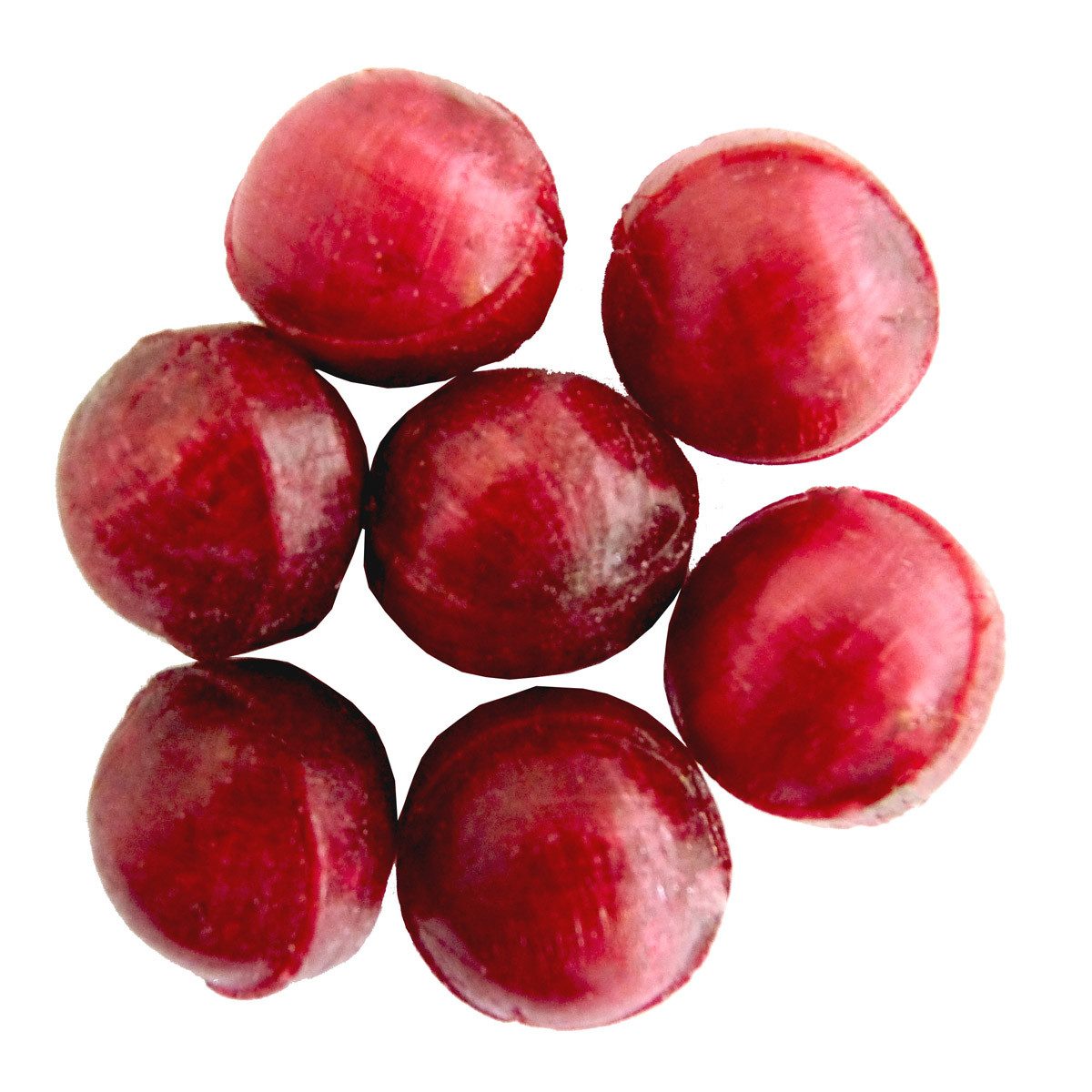 Edel Süßigkeit, Edel Wildkirsch Kugeln Bonbons mit feinstem Kirschgeschmack 150g