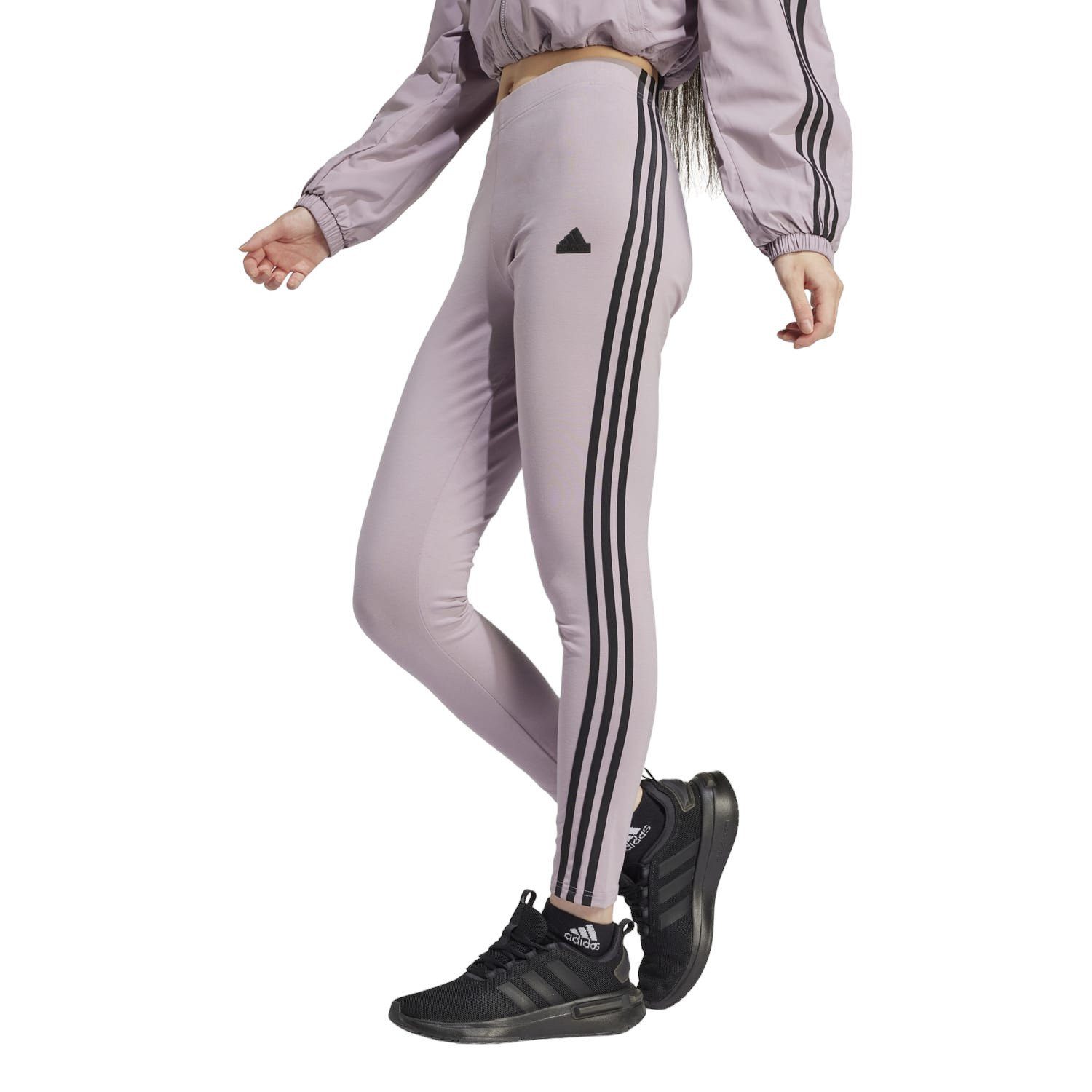 adidas Performance Leggings Future Icons 3-Streifen Tight violett Damen günstig online kaufen