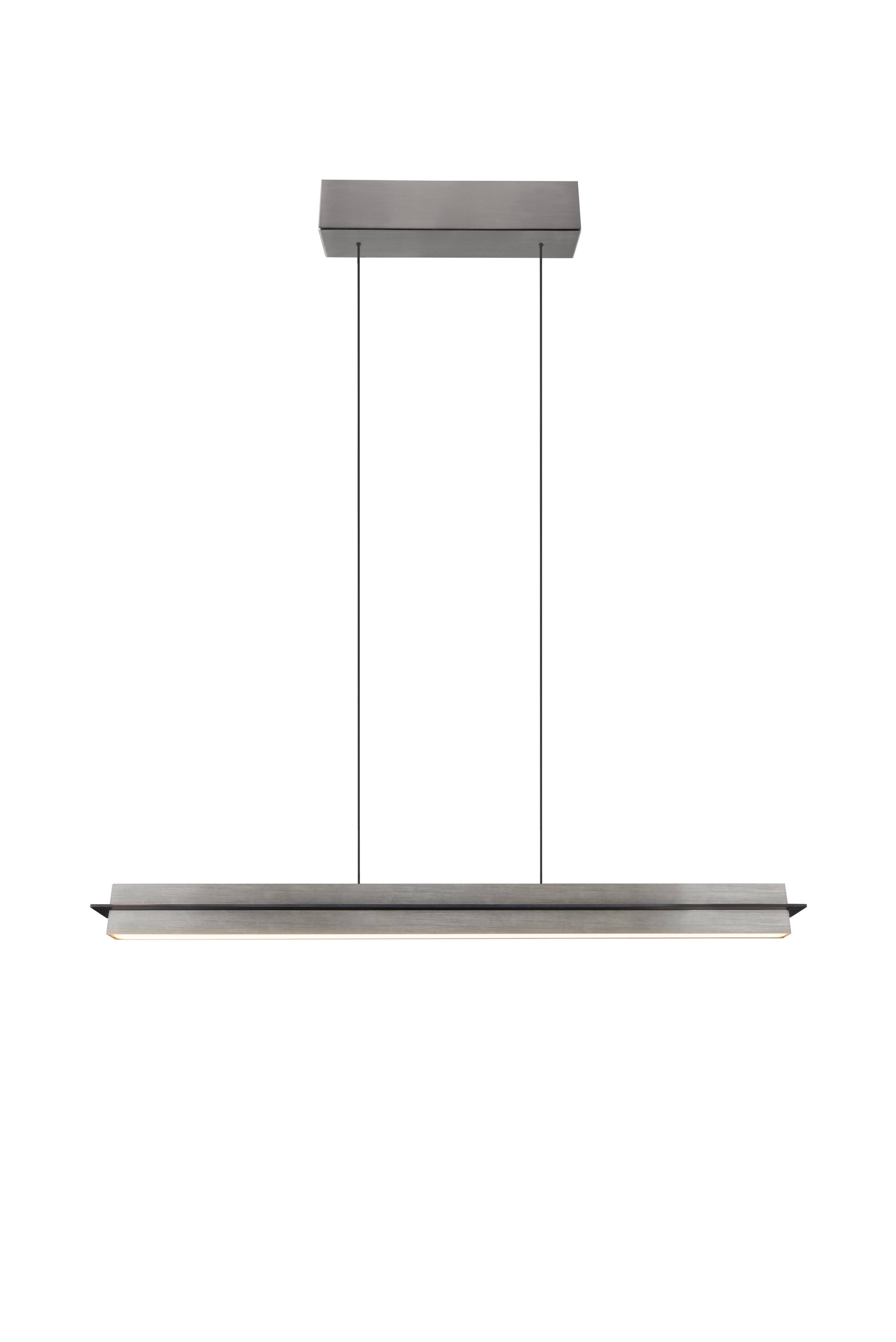 lightling LED Pendelleuchte Solin, Lichtfarbe stufenlos einstellbar, LED fest integriert, warmweiße bis neutralweiße Lichtfarbe, Touch-Funktion mit 3 Helligkeitsstufen, bis 150 cm höhenverstellbar