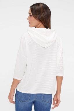 SENSES.THE LABEL Kapuzensweatshirt mit überschnittenen Schultern