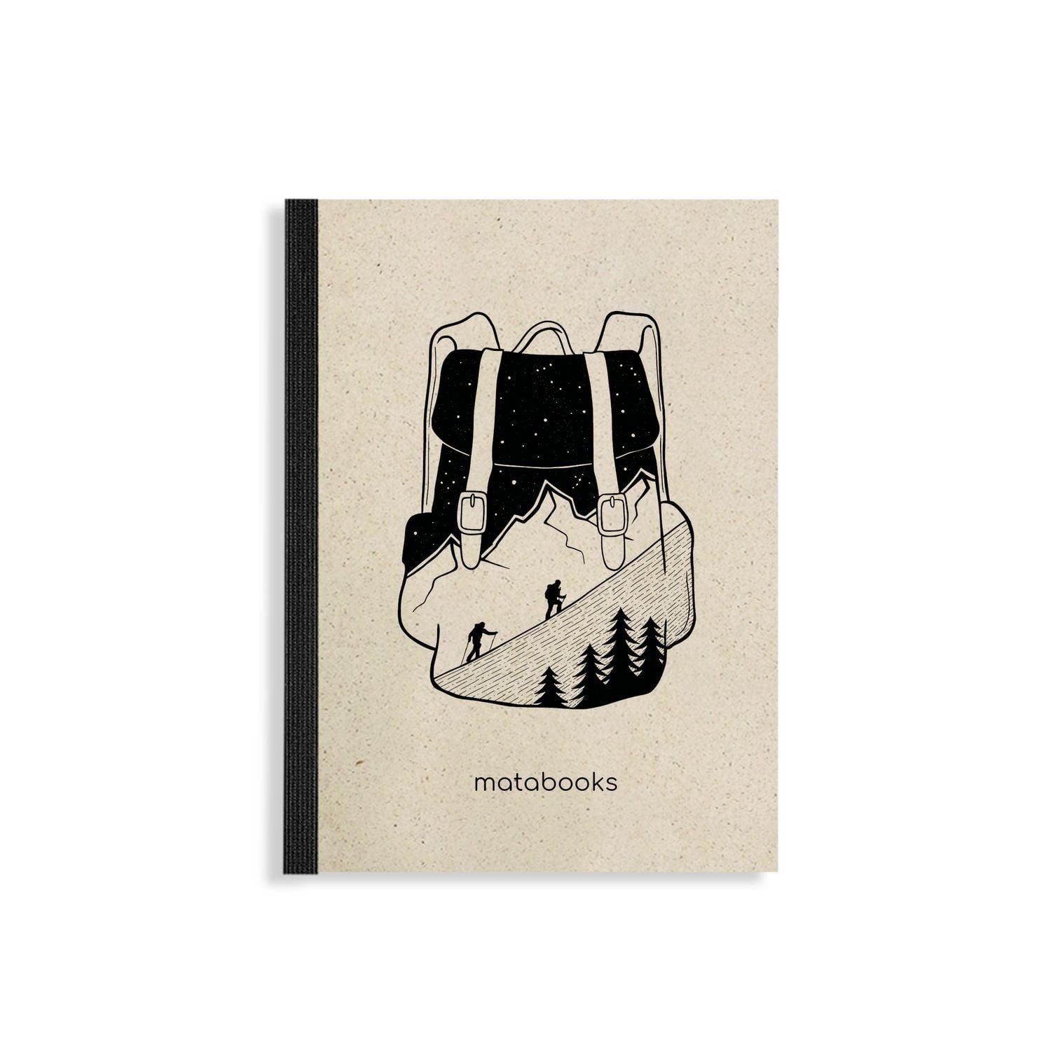 Matabooks - Steifbroschur Dahara A6 ""Backpack"" / diverse