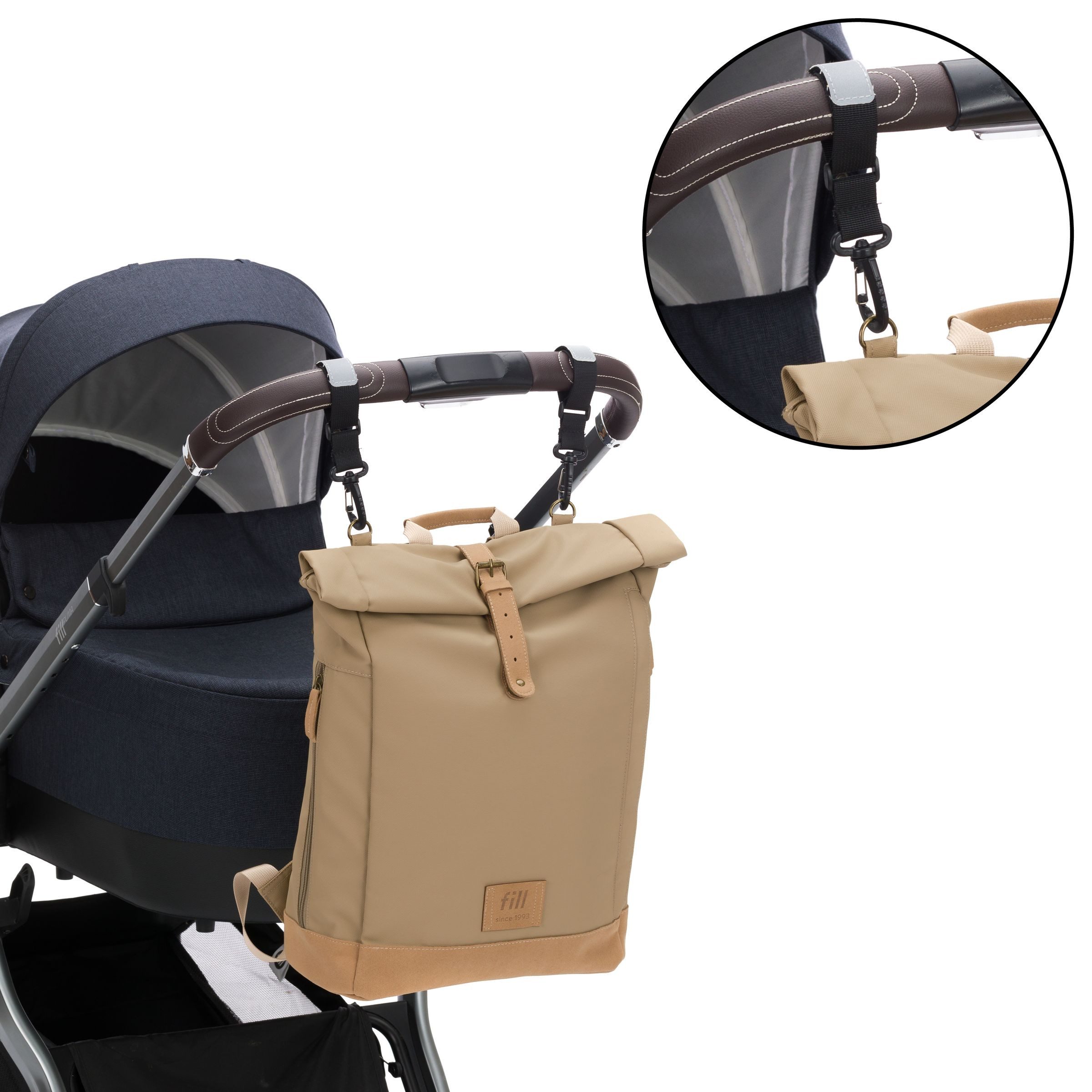 Fillikid Wickeltasche Wickelrucksack Berlin