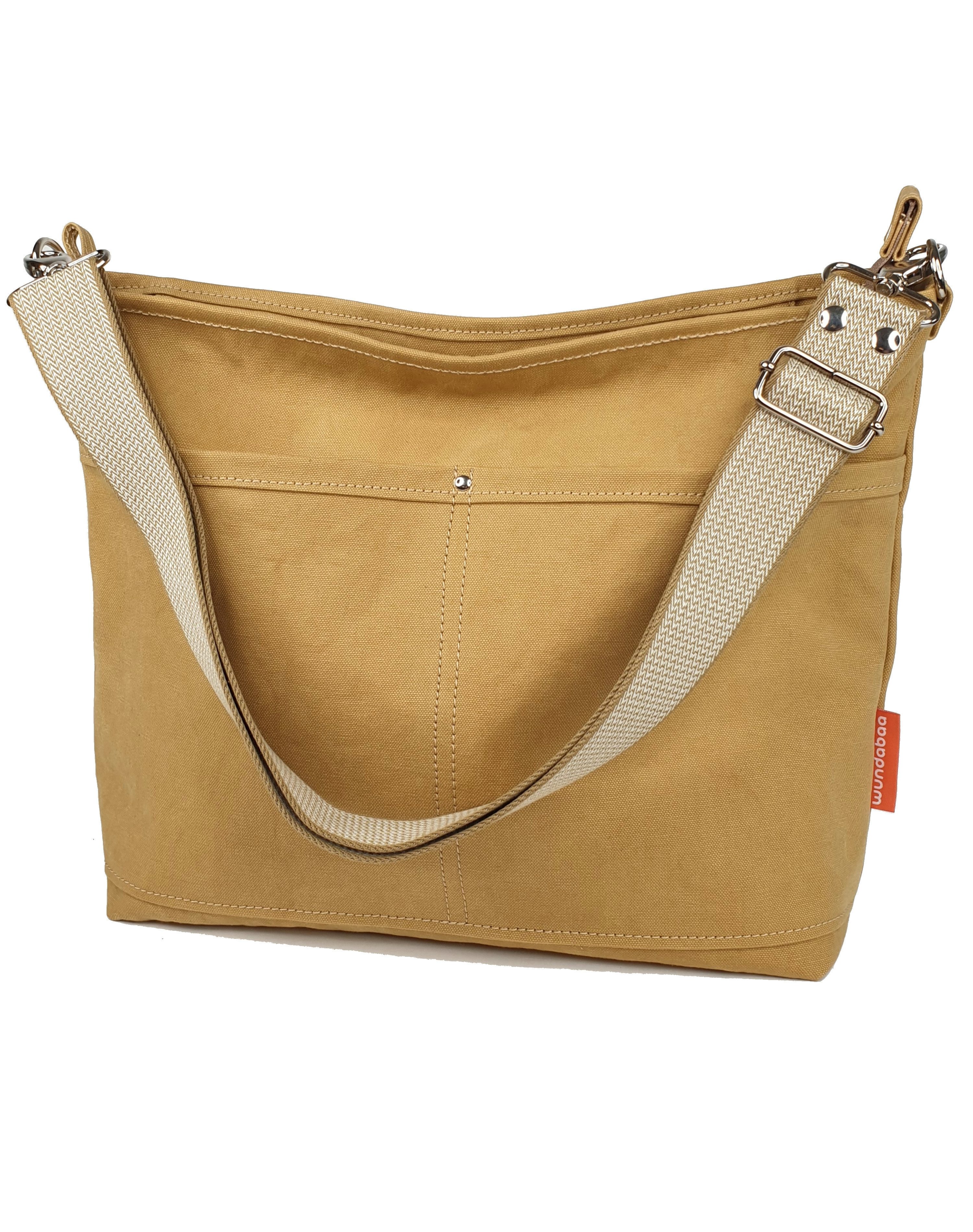 wundabaa Umhängetasche Damen Canvas M