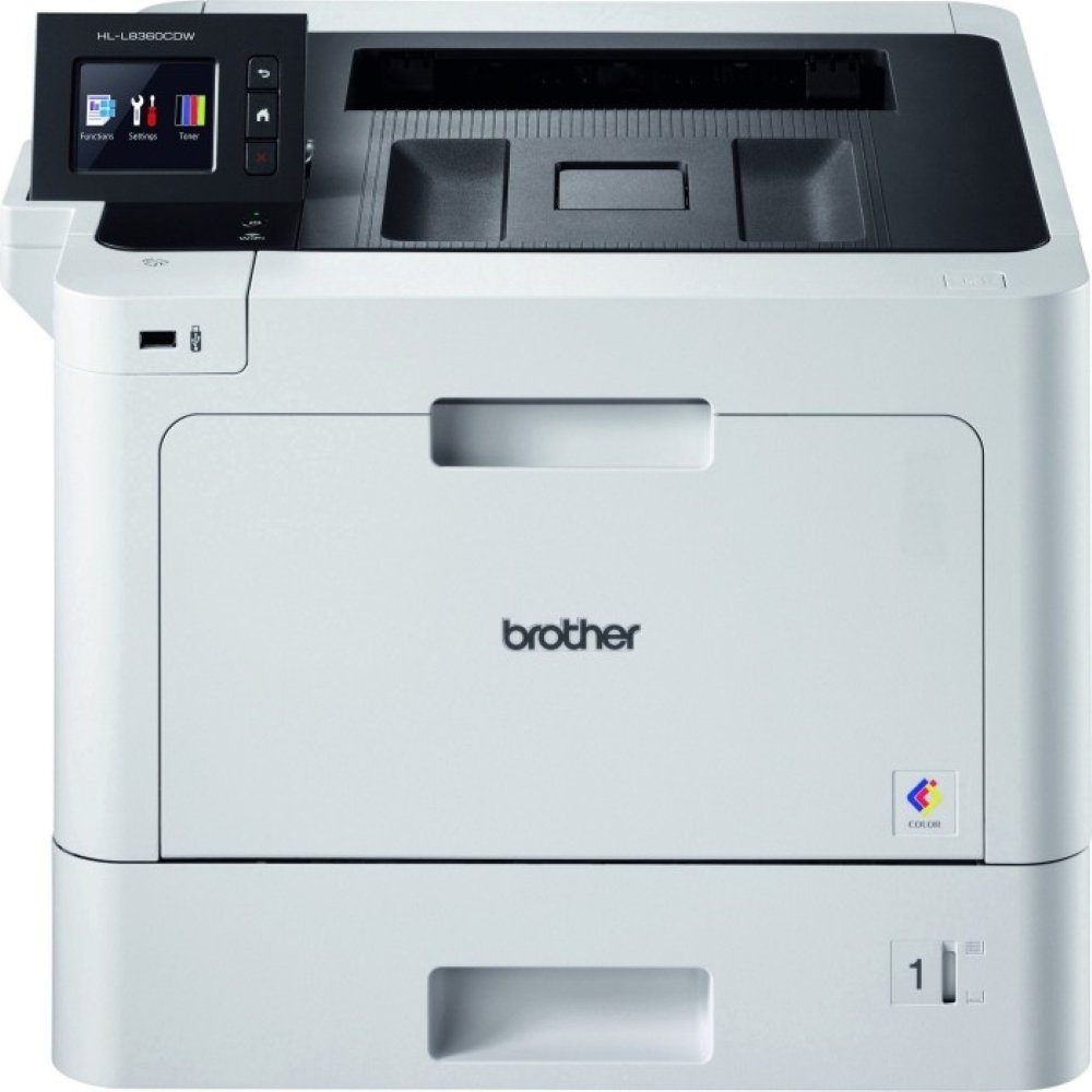 Brother HL-L8360CDW - Farblaserdrucker - grau/schwarz Farblaserdrucker