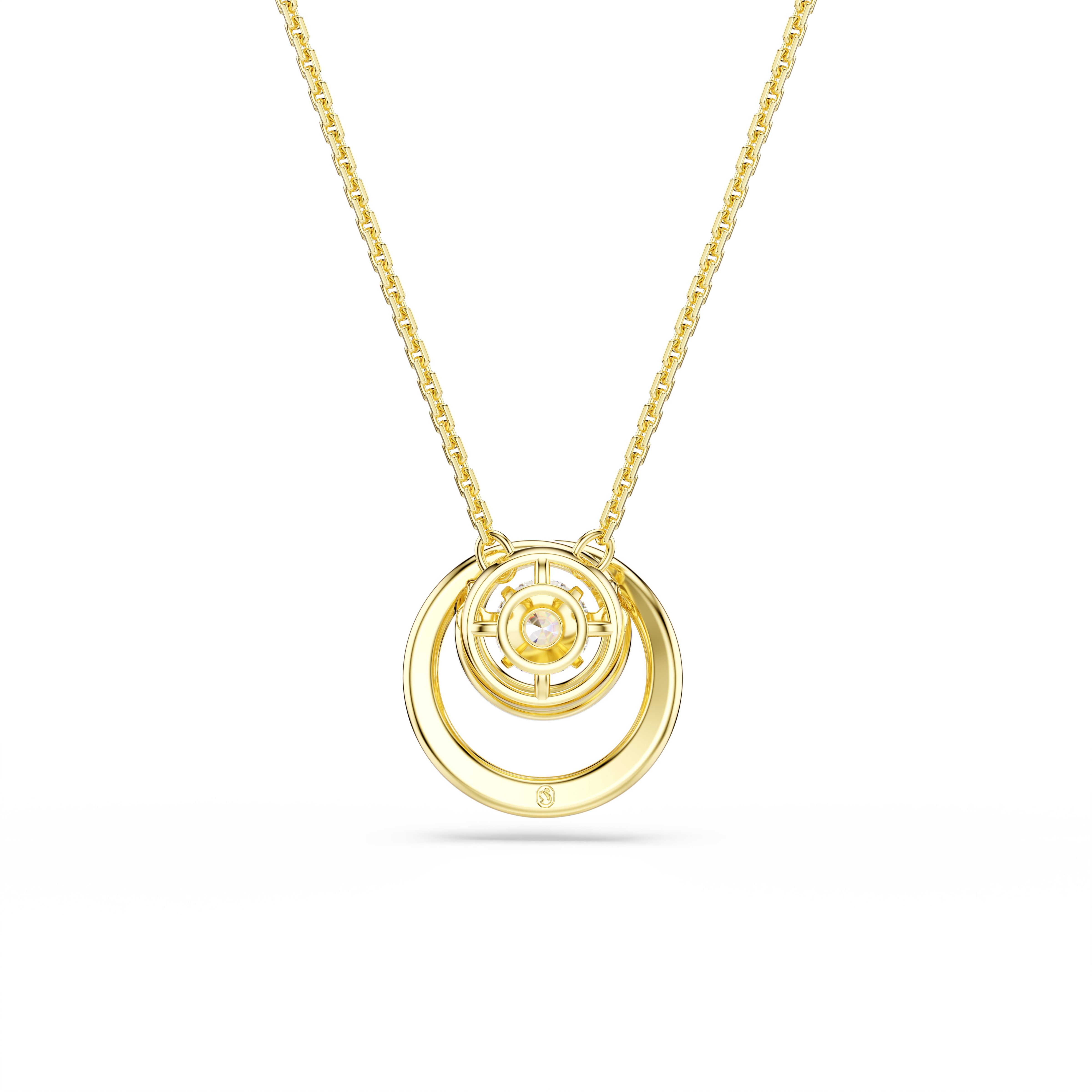 Swarovski Kette mit Anhänger Schmuck Geschenk Hyperbola Halskette, mit Swarovski® Kristall