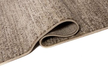 Läufer Läufer Flurläufer Einfarbig für Vorzimmer, Küche - Beige, Mazovia, 60 x 100 cm, Kurzflor, Meterware, Höhe 10 mm, Kurzflor - niedrige Florhöhe