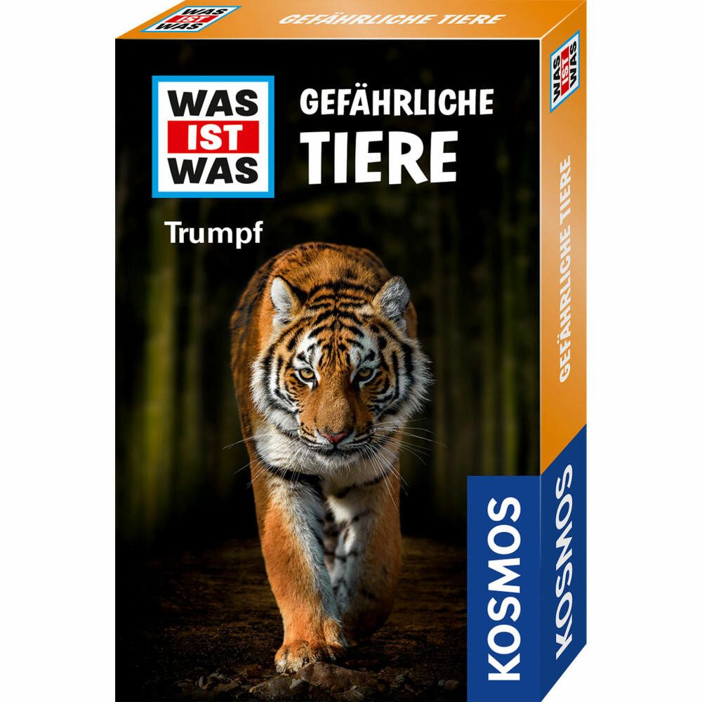 Kosmos Spiel WAS IST WAS Trumpf Gefährliche Tiere