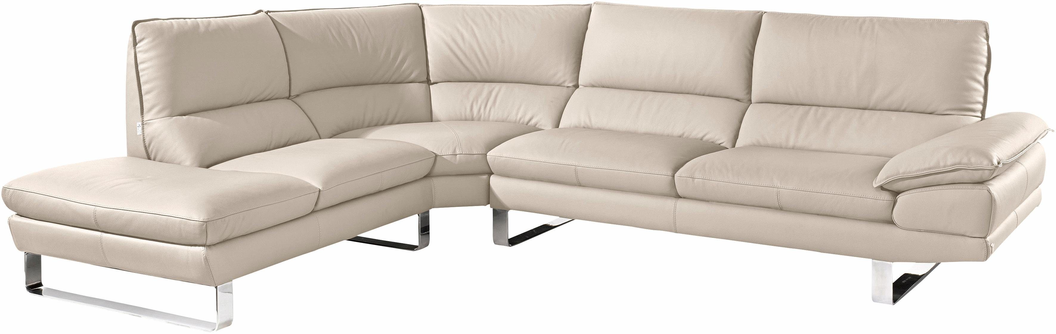 CALIA ITALIA Ecksofa Dave, italienisches Designsofa mit erstklassigem Sitzkomfort, L-Form, mit tollen Lederbezügen