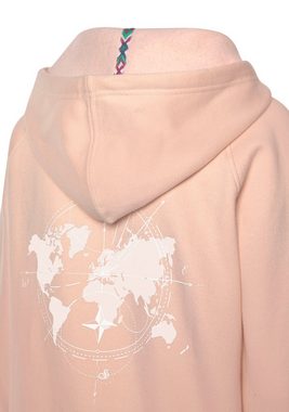 Buffalo Kapuzensweatshirt mit Druck auf dem Rücken, Loungeanzug