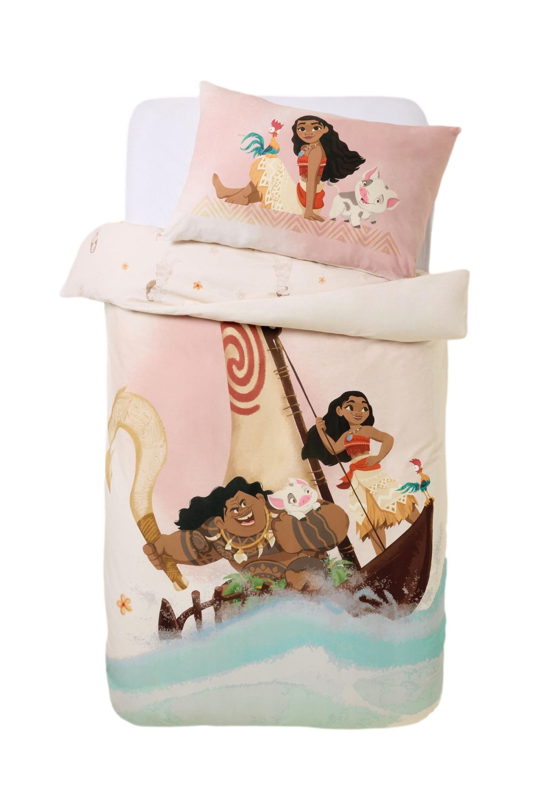 Next Bett-Set Bettgarnitur aus 100 % Baumwolle Disney Moana, Bezug: Baumwolle