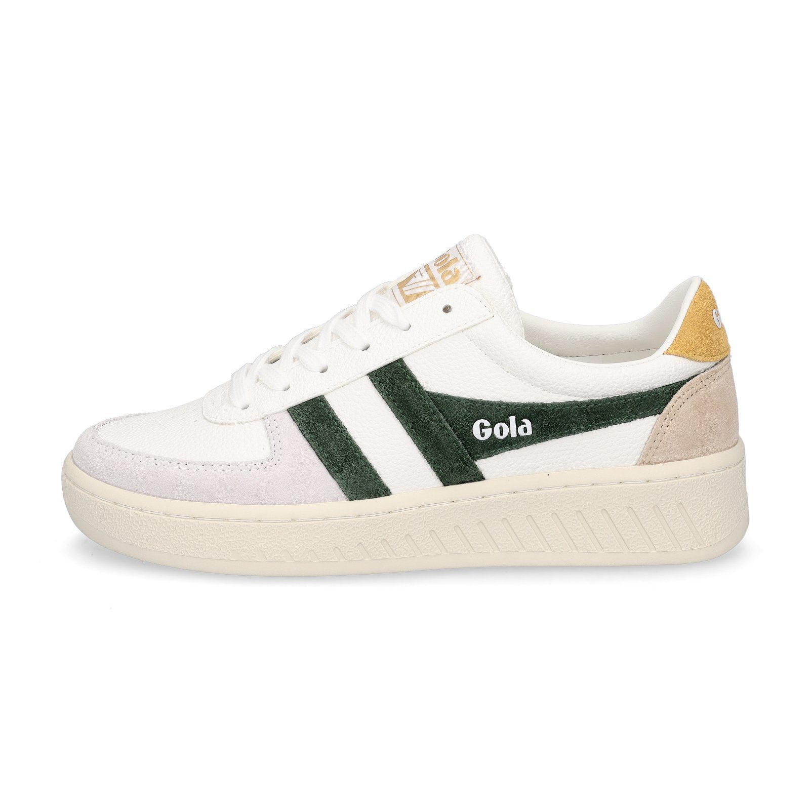 Gola Gola Damen Sneaker Grandslam Trident weiß grün Sneaker