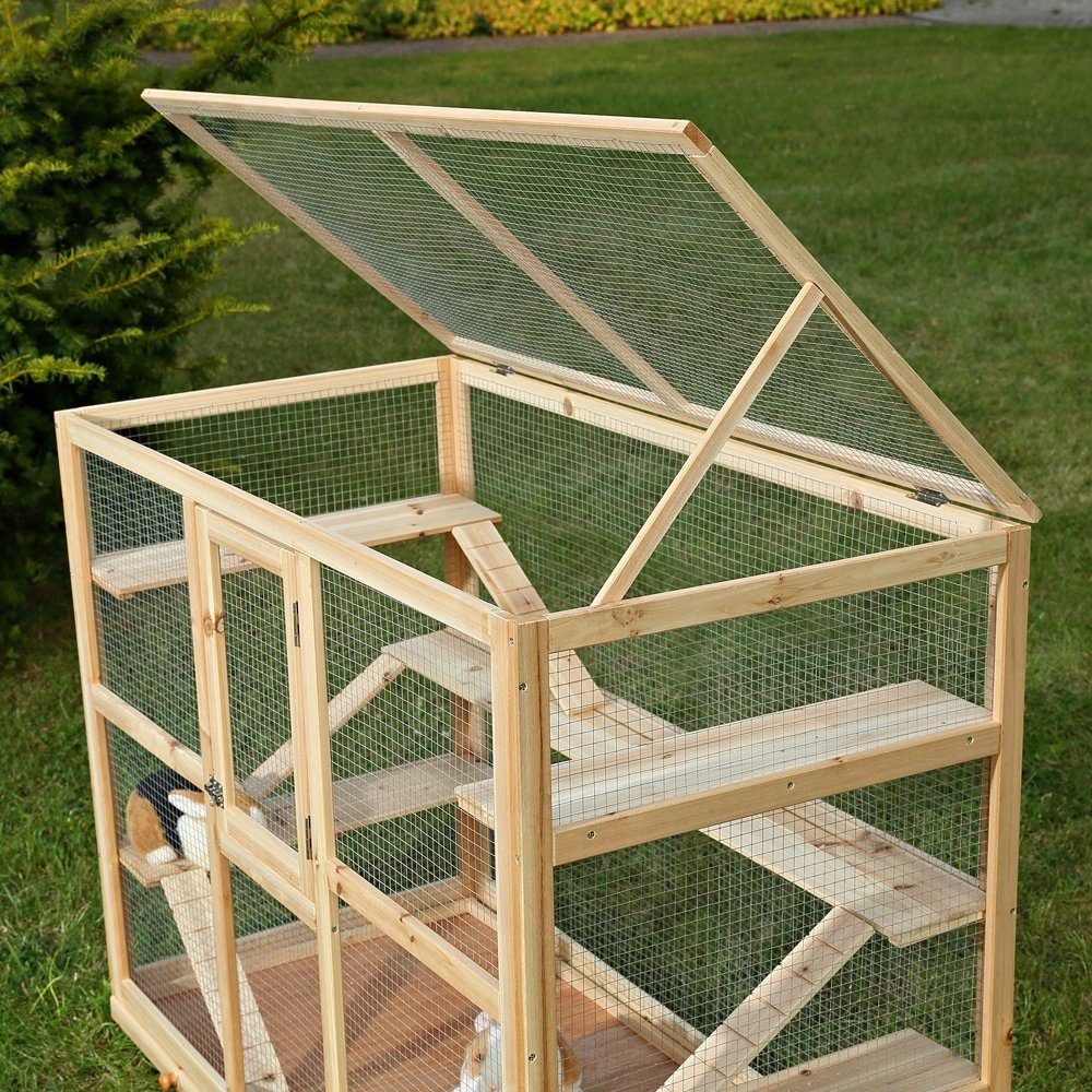 Melko Kleintierkäfig Kleintierkäfig Nagerkäfig Hamsterkäfig Mäusekäfig Rattenkäfig Käfig, verzinkt