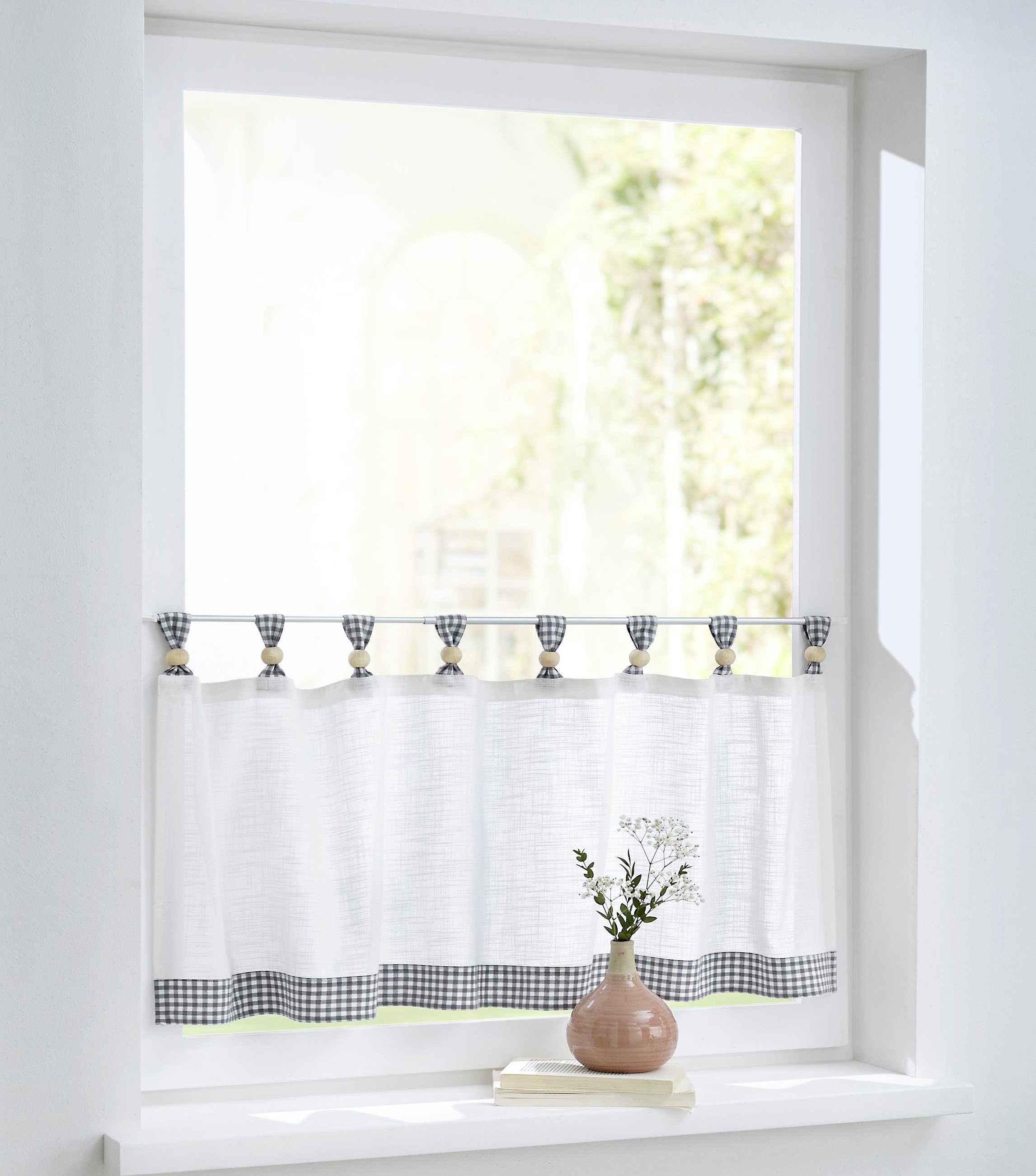 Kutti Scheibengardine Cottage Panneau, Schlaufen (1 günstig online kaufen