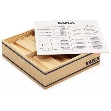 KAPLA® Spielbauklötze 2xC100 2er Set 2x 100er KASTEN Holzplättchen