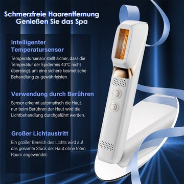 LETGOSPT Gesichtsmassagegerät IPL-Haarentferner LED Anti-Falten Schönheitsmassagegerät für Gesicht, Packung, 1 x Gesichtsmassagegerät,1 x Gebrauchsanweisung,>1 x EU Stecker, Hautstraffung Massagegerät zu Hause für Hautstraffung und Lifting