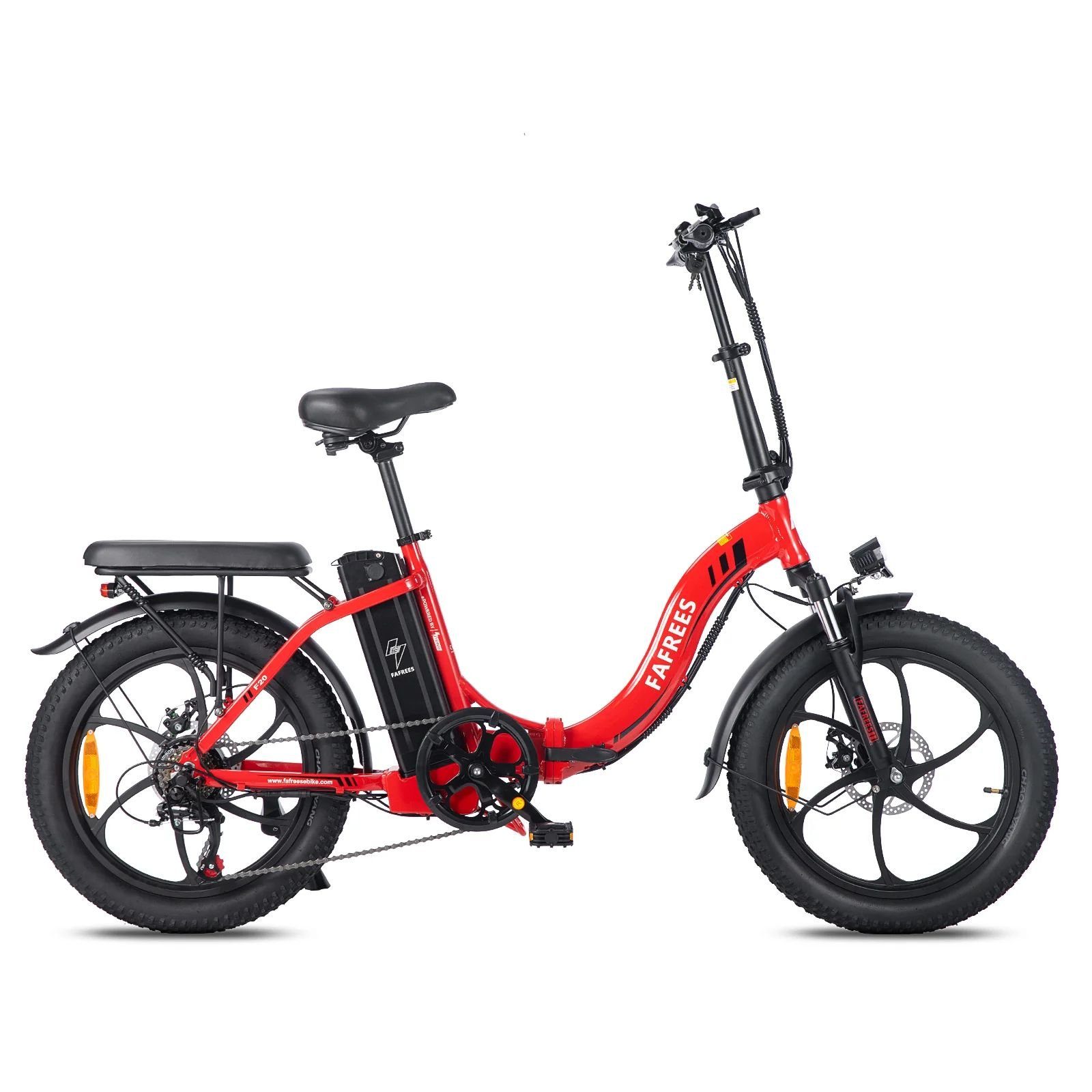 SAMEBIKE E-Bike JG20 Faltbares Elektrofahrrad 36V 350W 10AH Batterie 7 speed