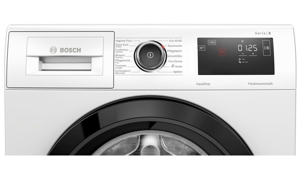 freistehend 9 WAU28R70EX A Home Waschmaschine kg BOSCH Frontlader EEK: Connect