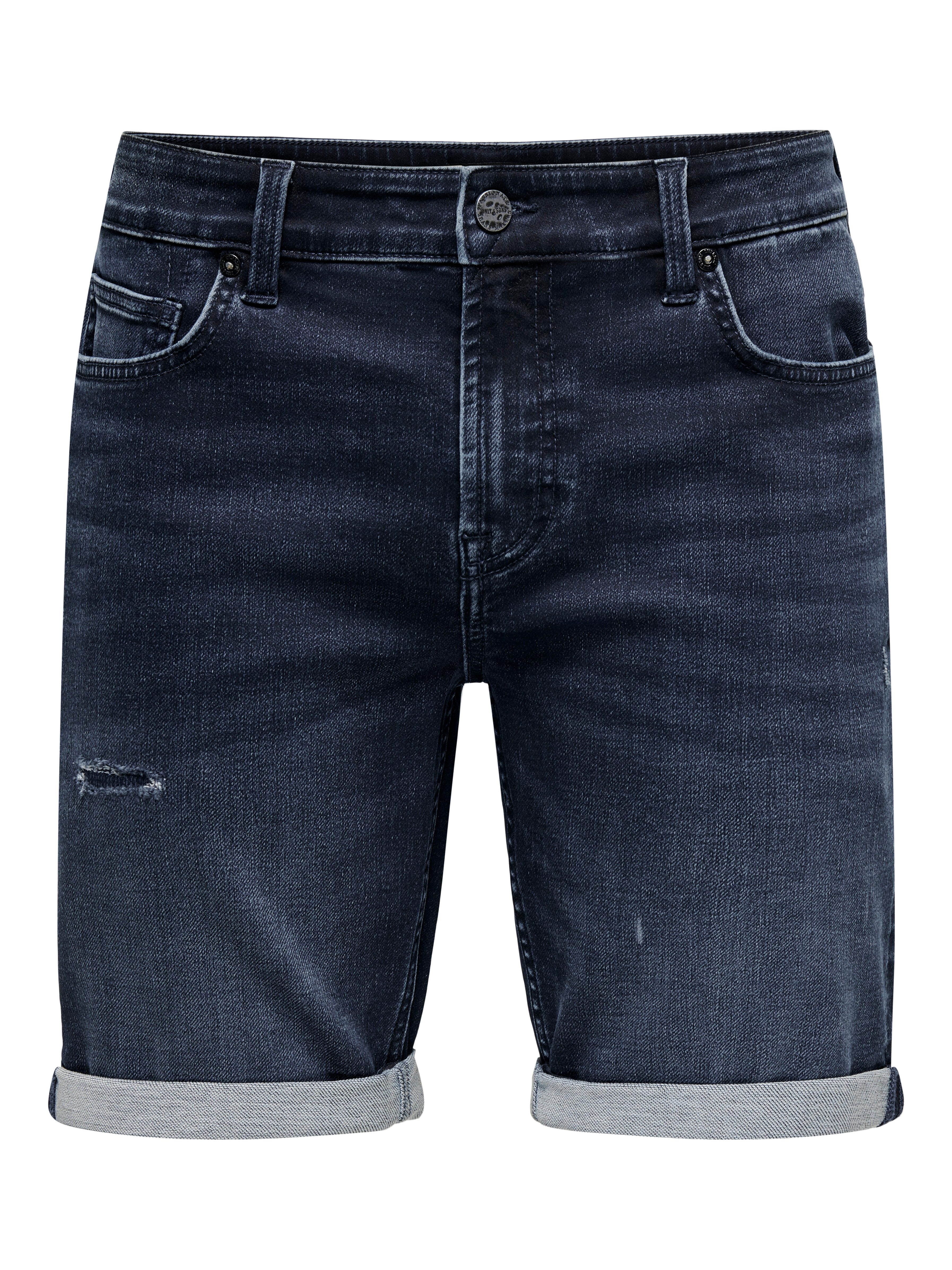 ONLY & SONS Jeansshorts ONSPLY JOG DBD R0026 ANA DNM SHORTS NOOS Baumwollmischung, regular fit