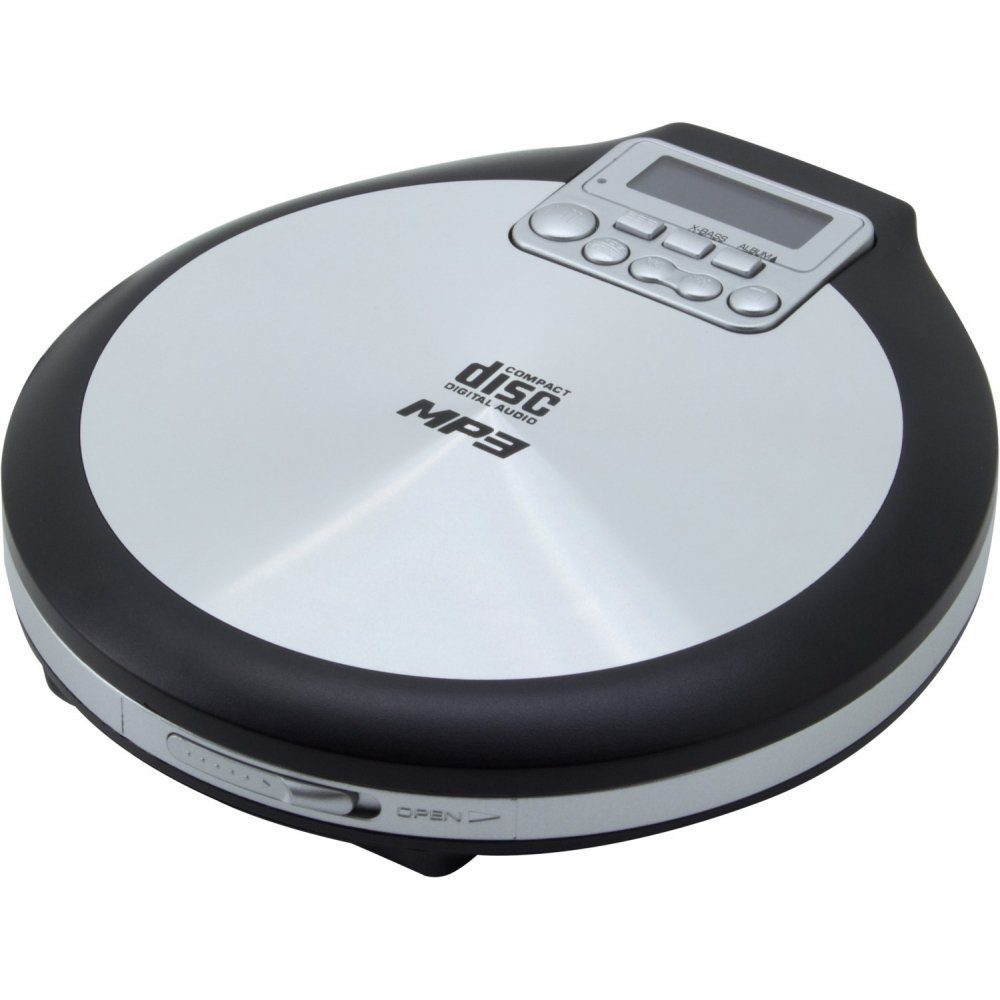 CD-Player tragbarer silber/schwarz 9220 - CD CD-Player Soundmaster -