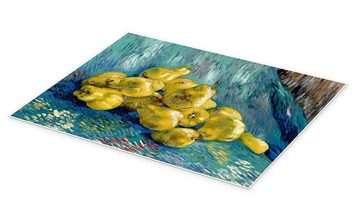 Posterlounge Poster Vincent van Gogh, Quittenstillleben, Wohnzimmer Malerei