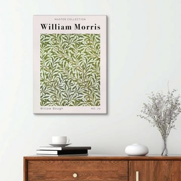 Posterlounge Leinwandbild William Morris, Willow Bough No. 70, Schlafzimmer Modern Malerei