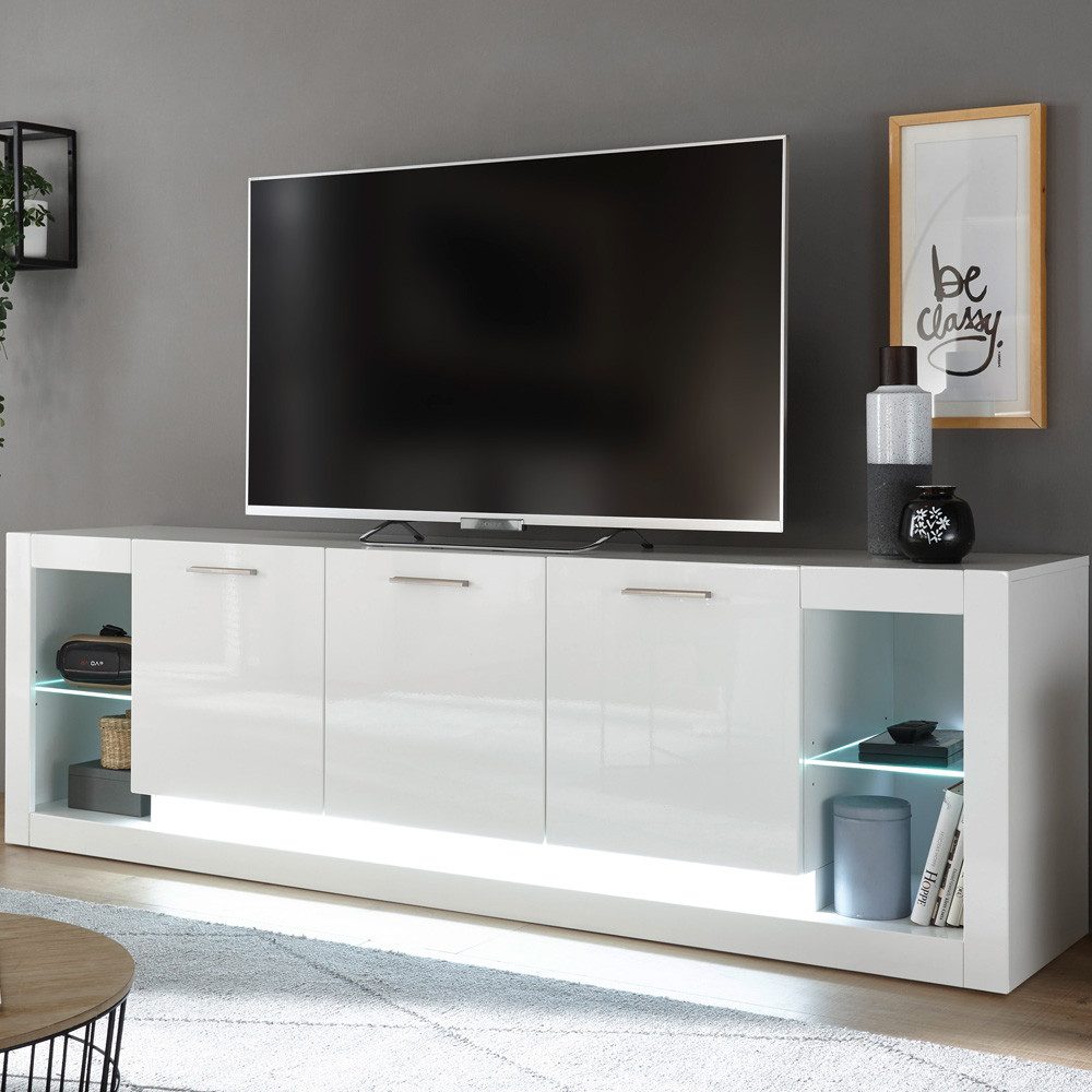 Lomadox Wohnwand MAILAND-61, mit Sideboard und günstig online kaufen