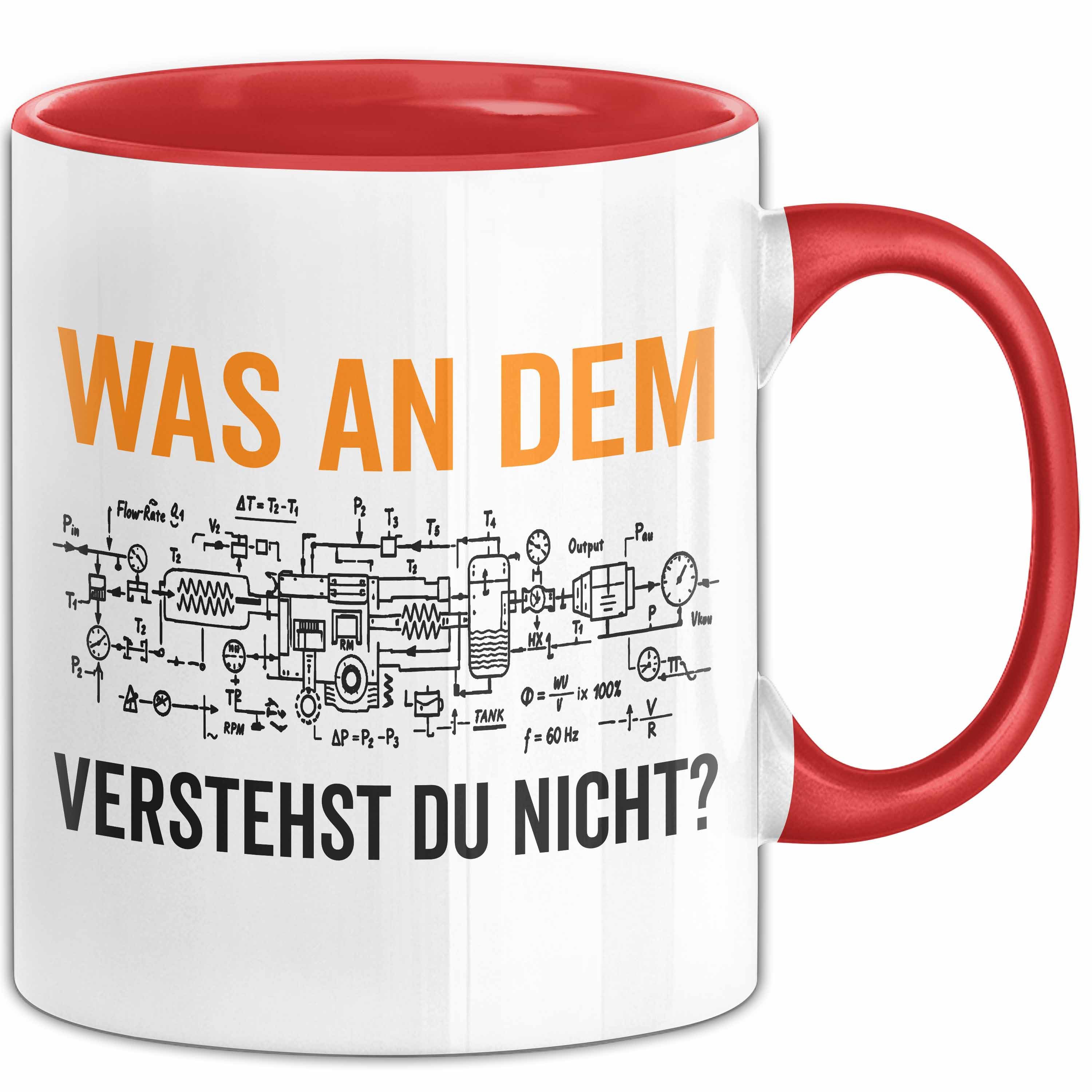 Trendation Tasse Maschinenbauingenieur Ingenieurwesen Tasse Geschenk Lustige Geschenkid, Keramik