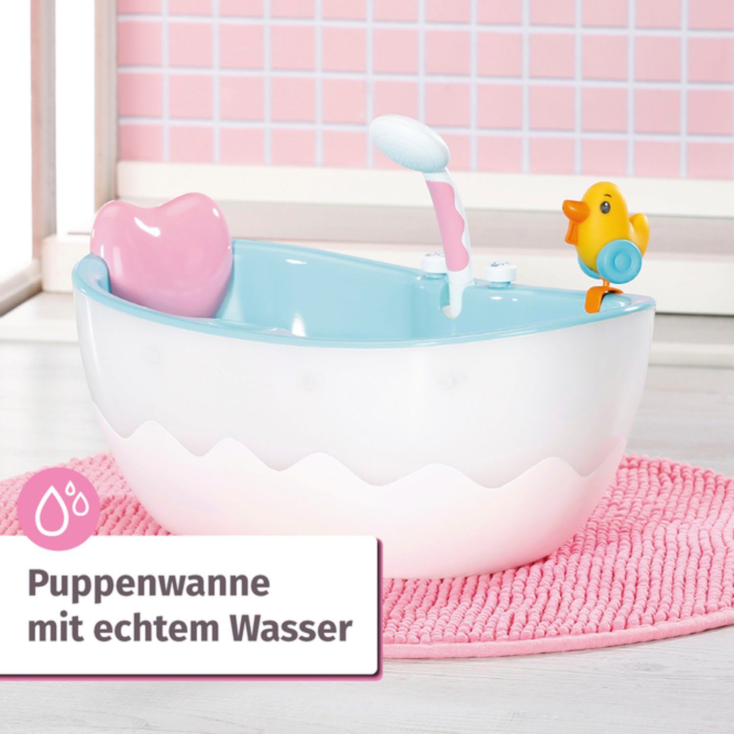 Baby Born Puppen Badewanne Bath, mit Licht- und Soundeffekten