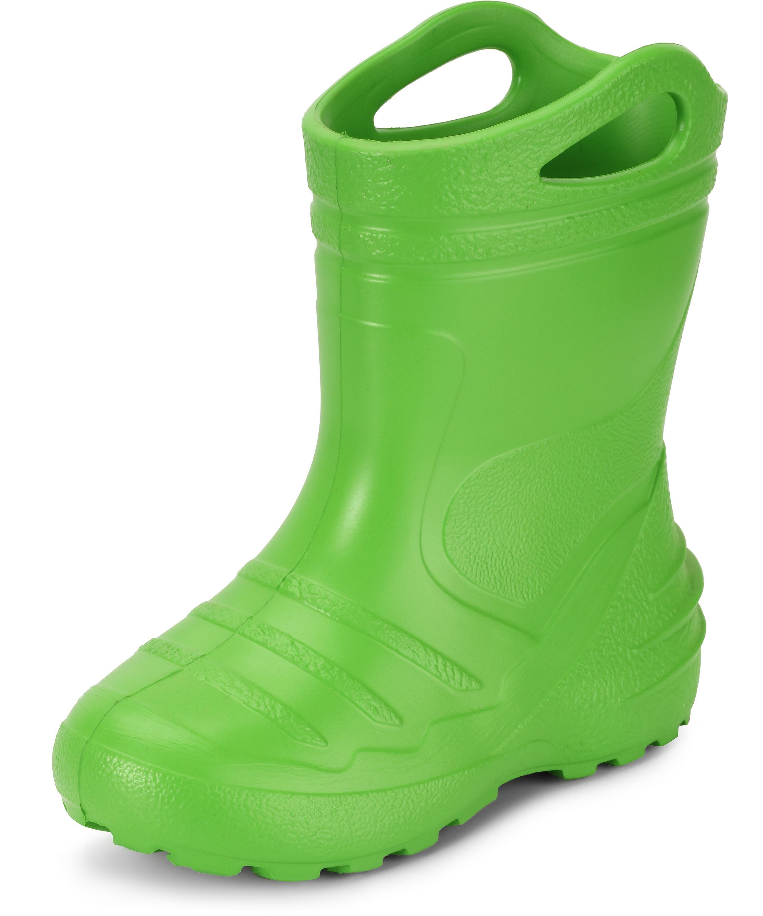 federleichte Regenschuhe Kinder mit Griffen KL051 Gummistiefel