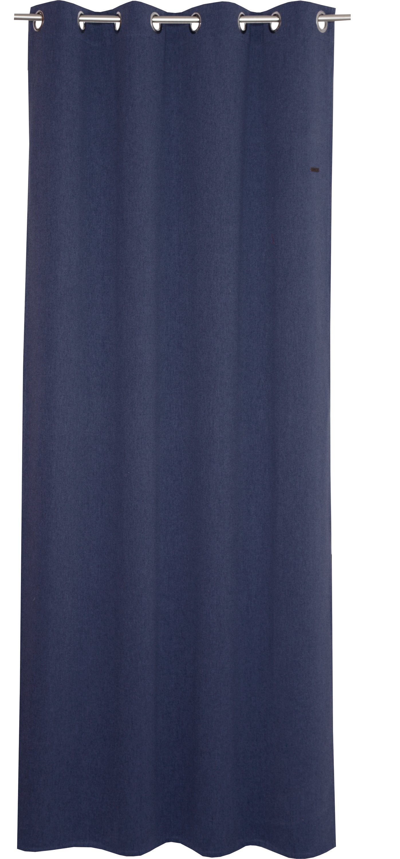 Esprit Vorhang Harp (1 St), Ösen, blickdicht, Webgardine blickdicht mit Ösen, fertig konfektioniert