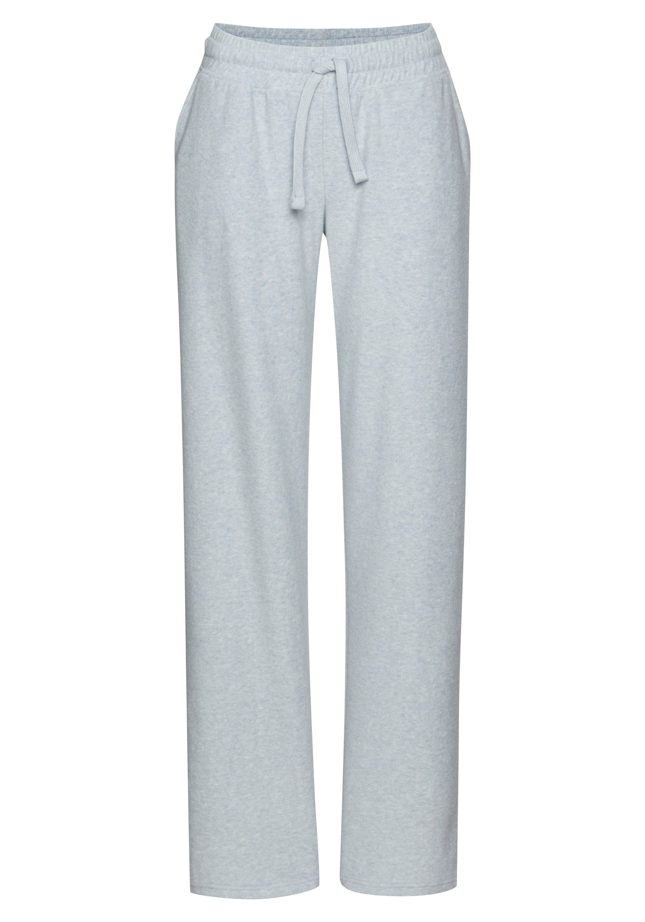 Vivance Sweathose Kleine Logostickerei günstig online kaufen