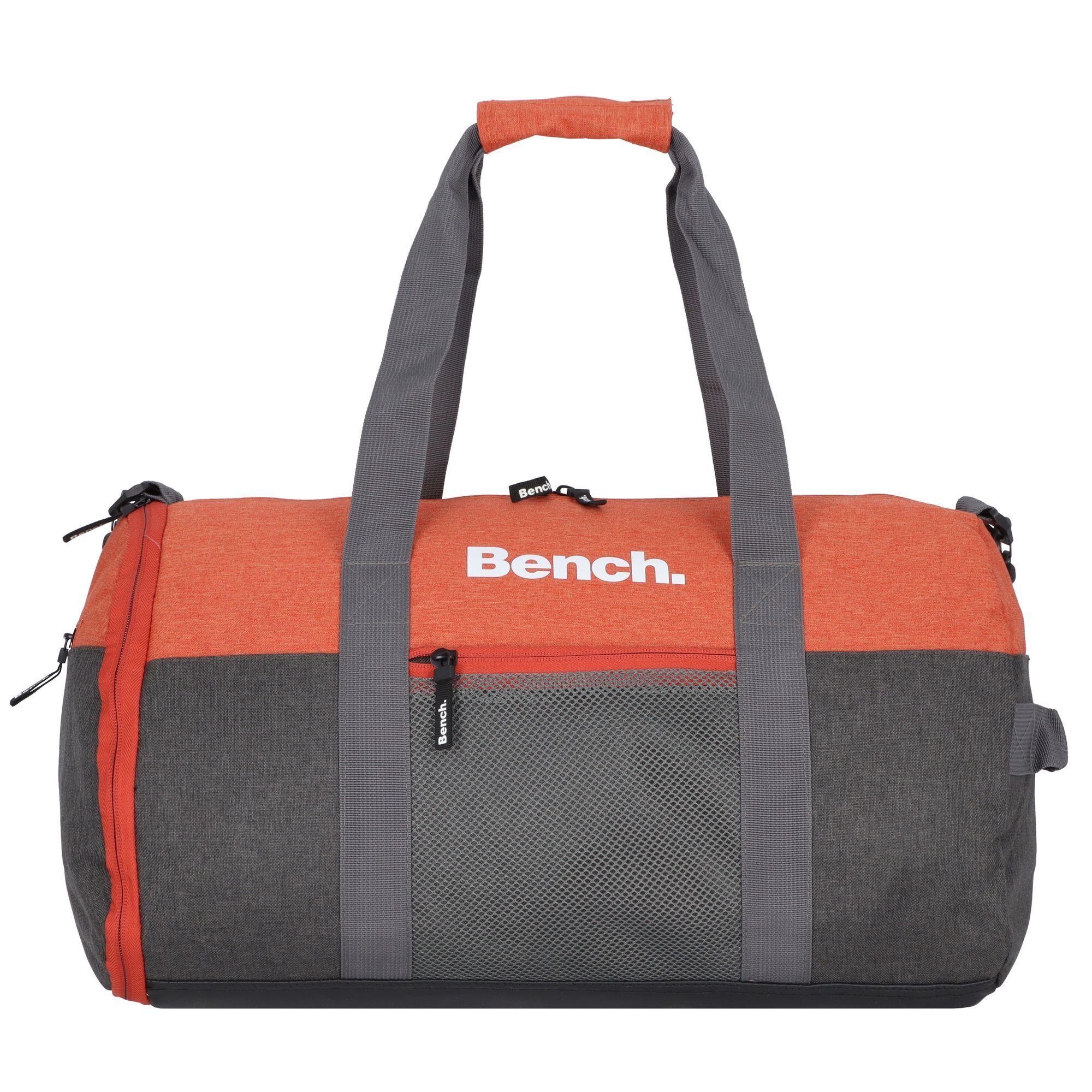 Bench. Weekender Classic, Polyester dunkelgrau-rostbraun