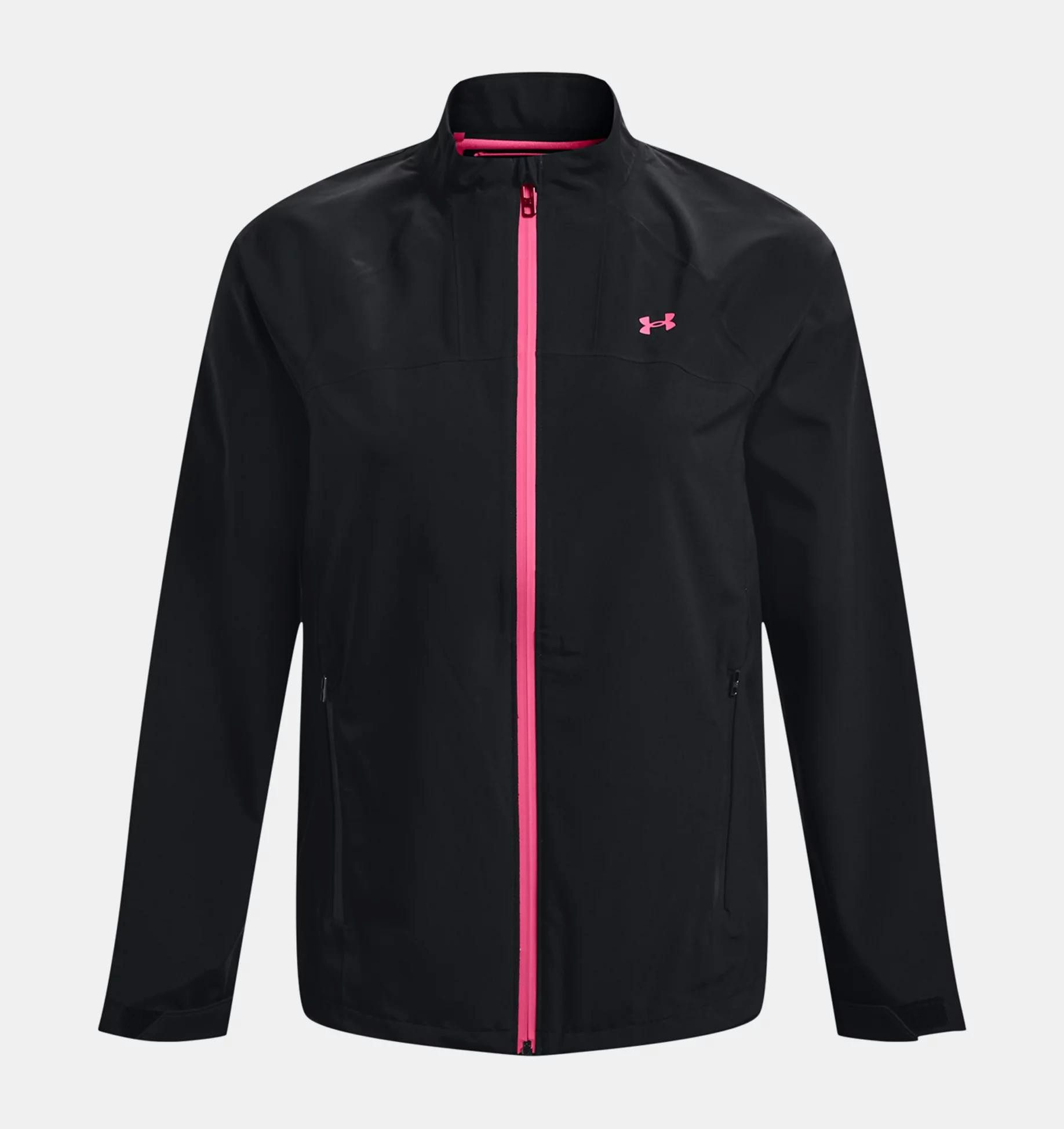 Under Armour® Sweatjacke Under Armour Golf Jacke Stormproof 2.0 Schwarz Damen