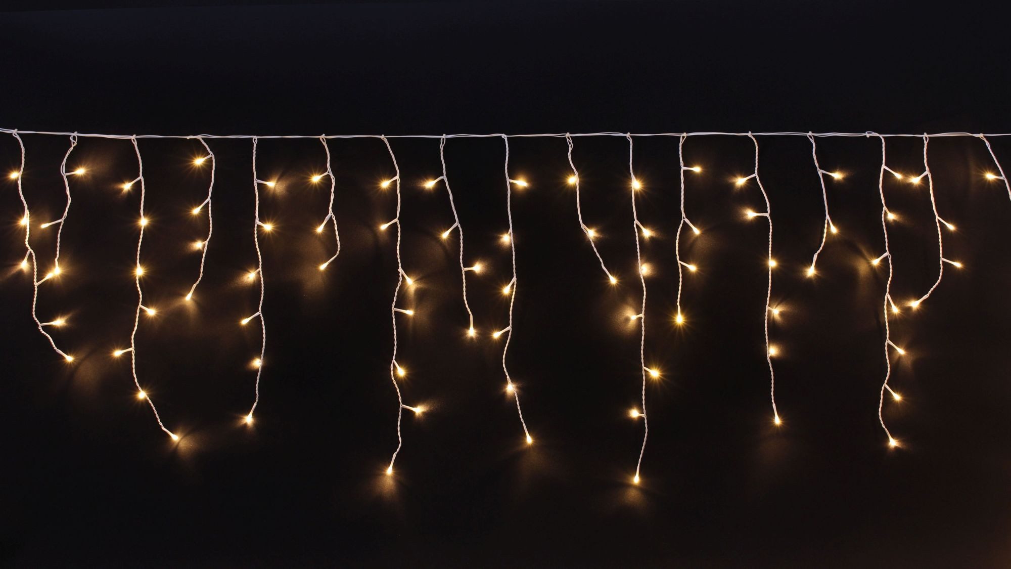 Frank Flechtwaren LED Dekolicht, LED-Lichtervorhang White