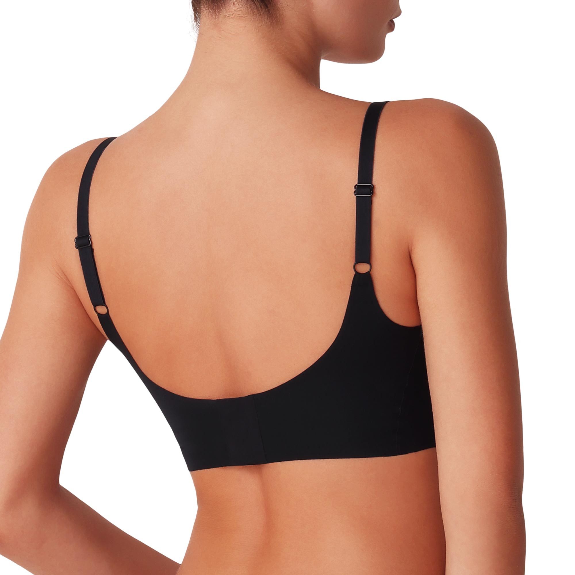 Cotonella Bustier COTONELLA ADC17 Komfort BH seamless herausnehmbare Schale S - XL schwa
