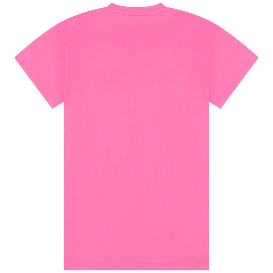 HUGO Shirtkleid Hugo Kids Kleid Shirtkleid pink mit Logo (1-tlg)