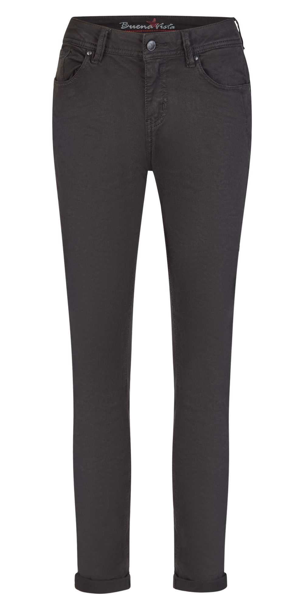 Buena Vista Stoffhose Malibu-Zip high stretch twill - Damen Hose - High Waist Hose