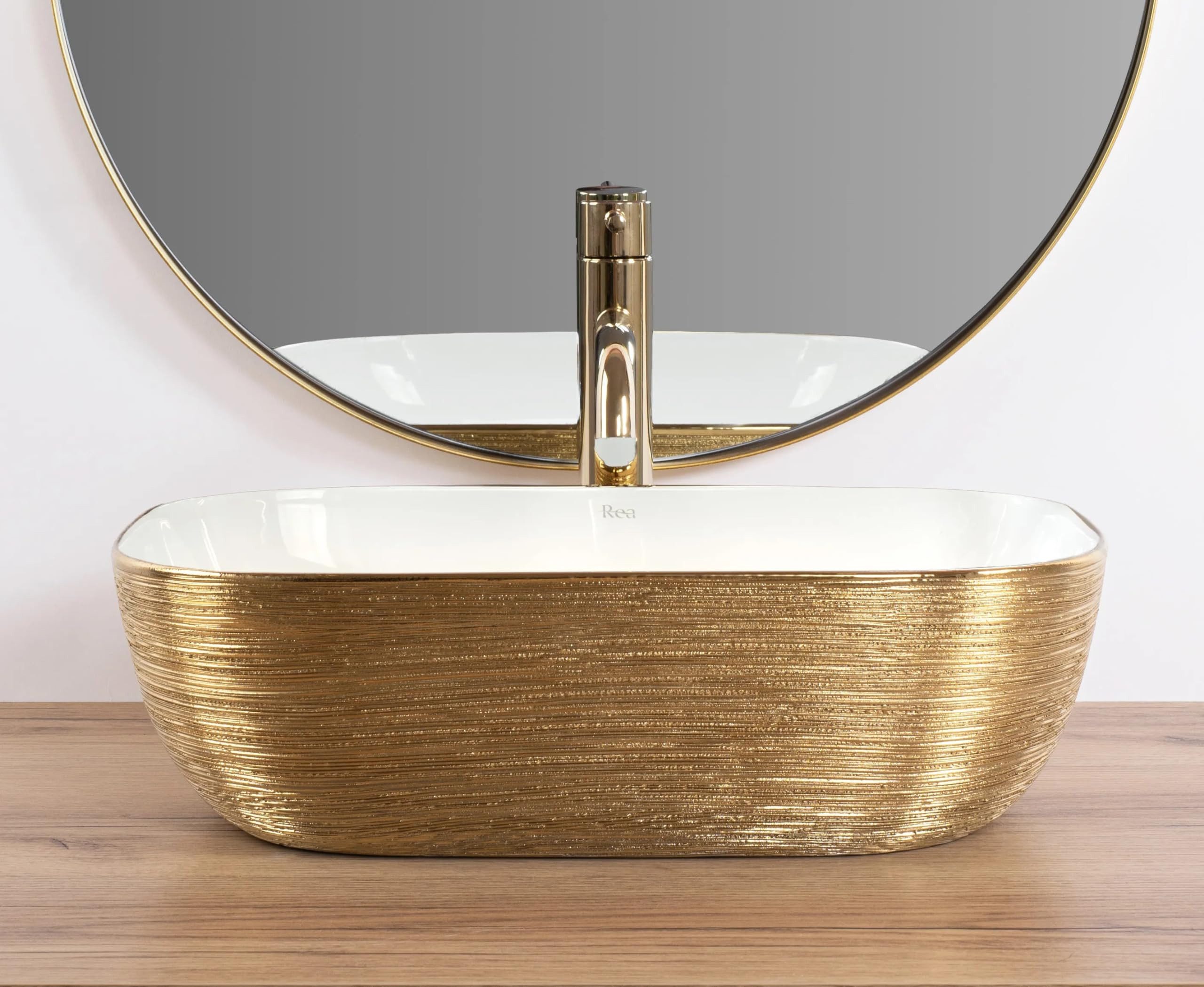 GTM Design Aufsatzwaschbecken BELINDA Modern Waschbeckenm günstig online kaufen