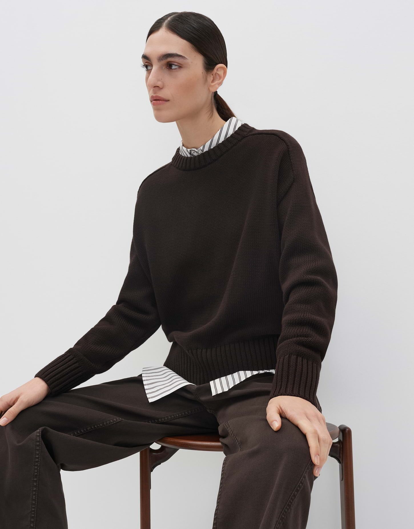 someday Strickpullover TIRUNA Regular aus reiner Baumwolle