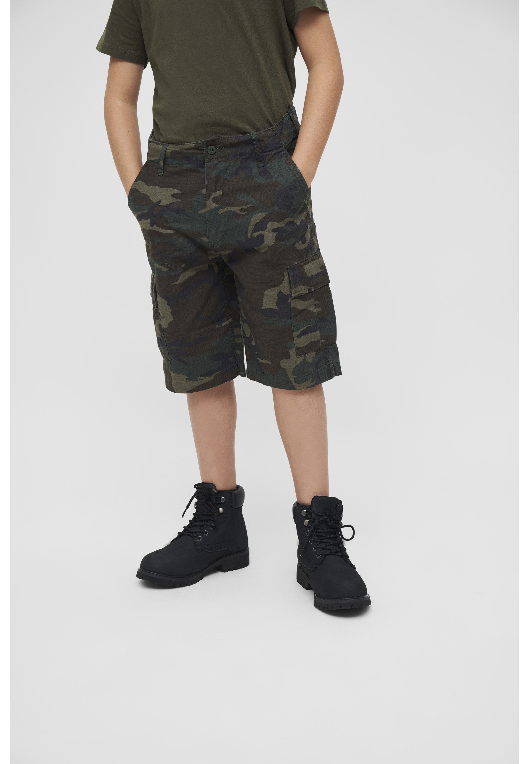 Brandit Stoffhose Brandit Herren Kids BDU Ripstop Shorts (1-tlg)