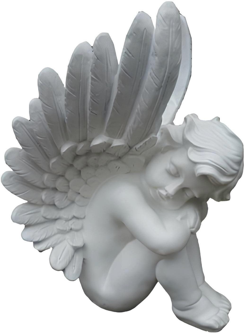 Xlmoebel Engelfigur Engelsfigur aus hochwertigem Material für stilvolle Dekoration (SKULPTUR MATERIAL: ACRYL 45 cm Höhe), Hergestellt in Europa