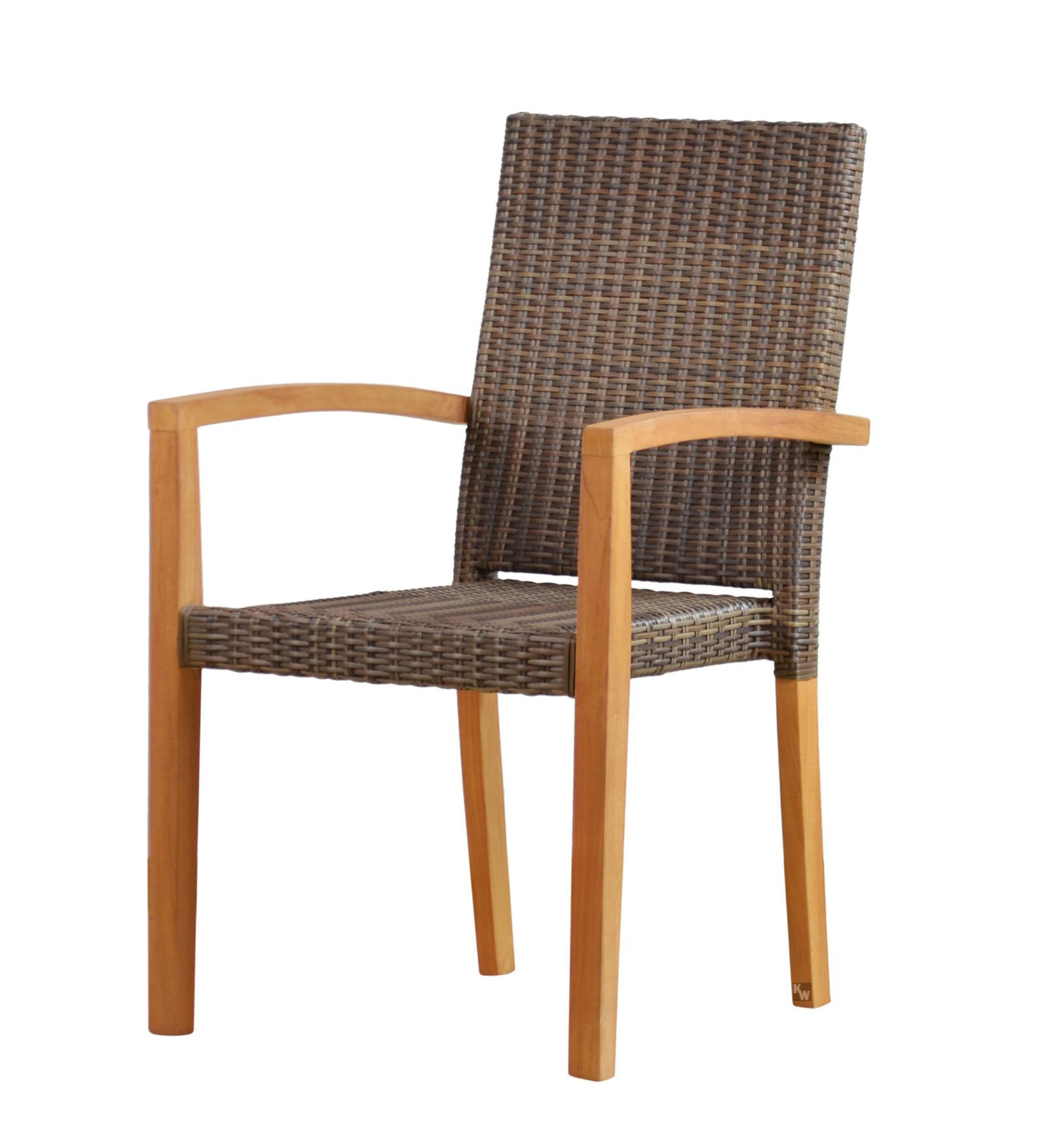Kai Wiechmann Gartenstuhl Wetterfester Teak Stapelsessel günstig online kaufen