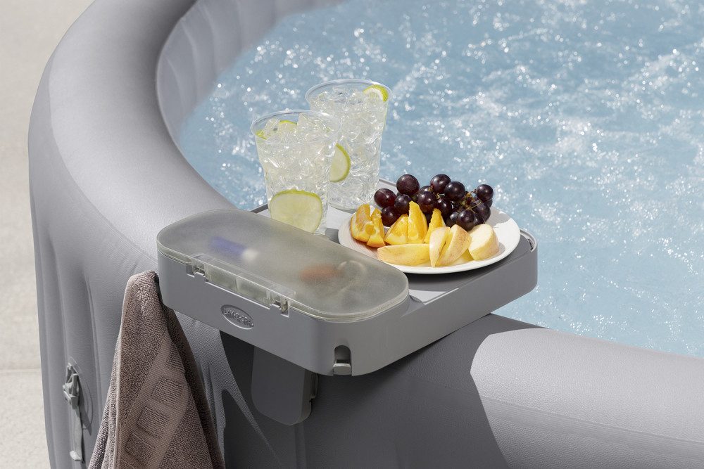 Bestway Whirlpool Bestway Xtras LAY-Z-SPA 4-in-1-Ablagetablett 32,2 x 30,2 x 18,15 cm – Bild 4 von 5